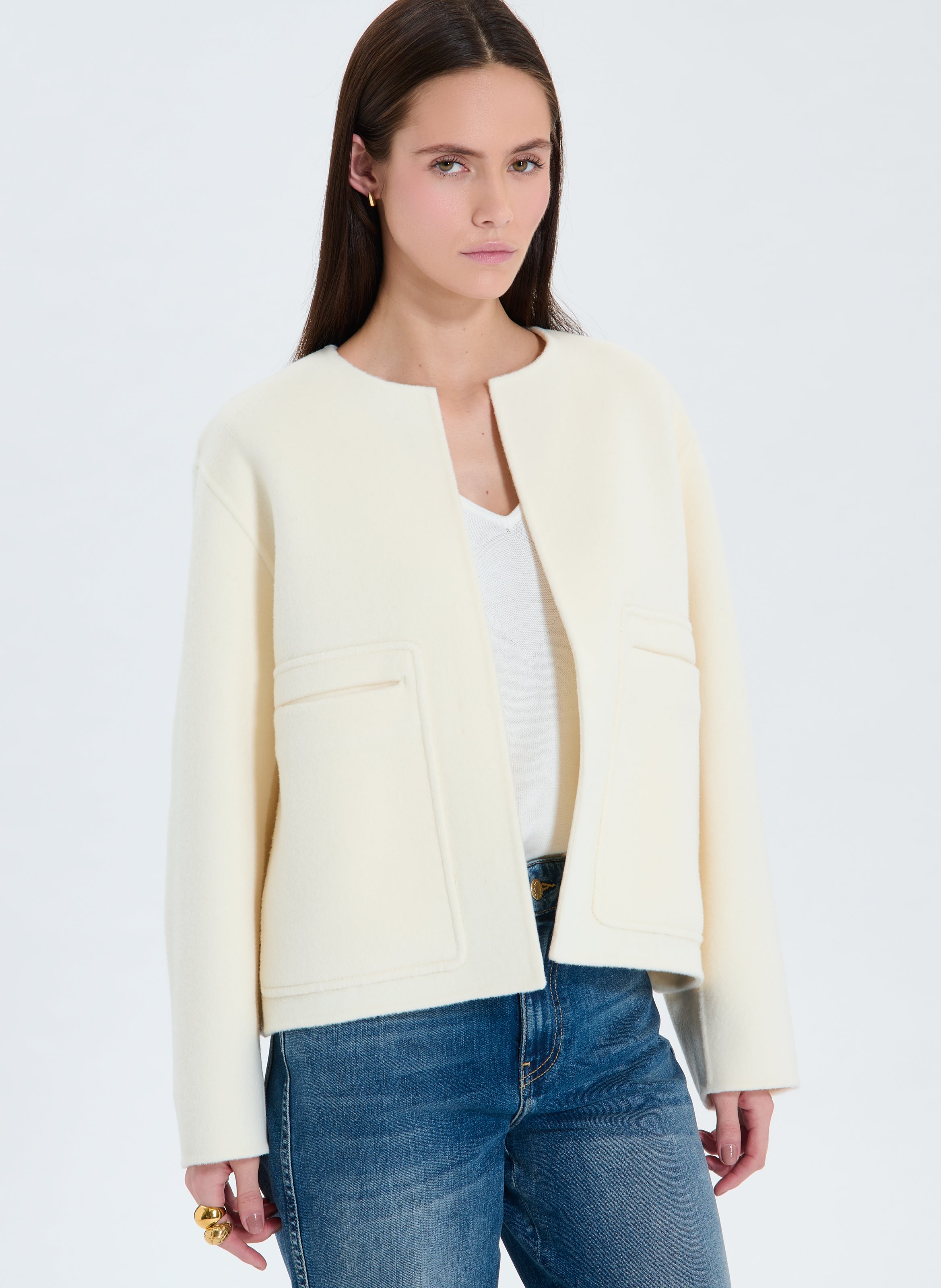 Manteau  maloe ZAPA Blanc