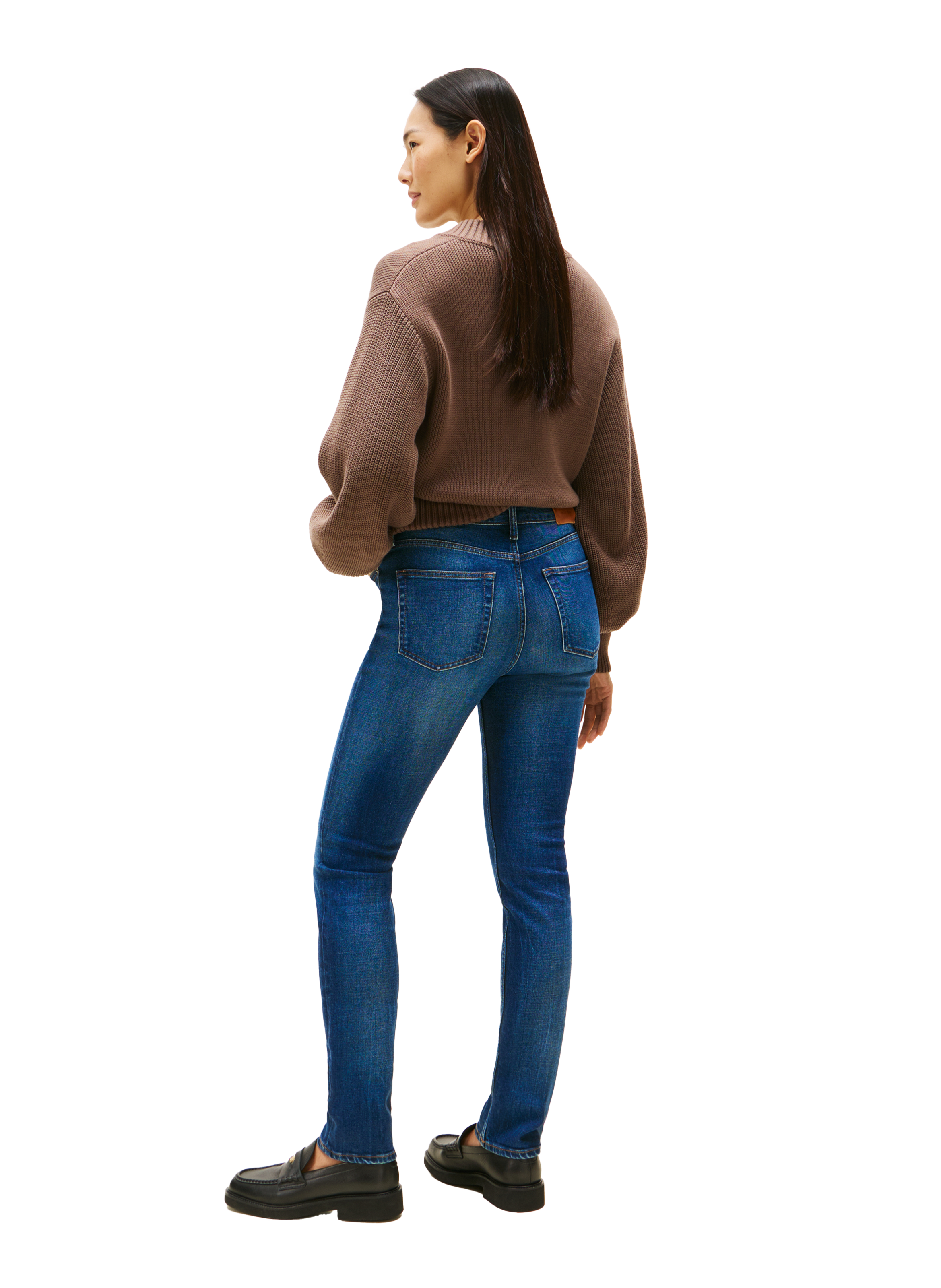 Mid-rise slim jeans TOMMY HILFIGER Blue