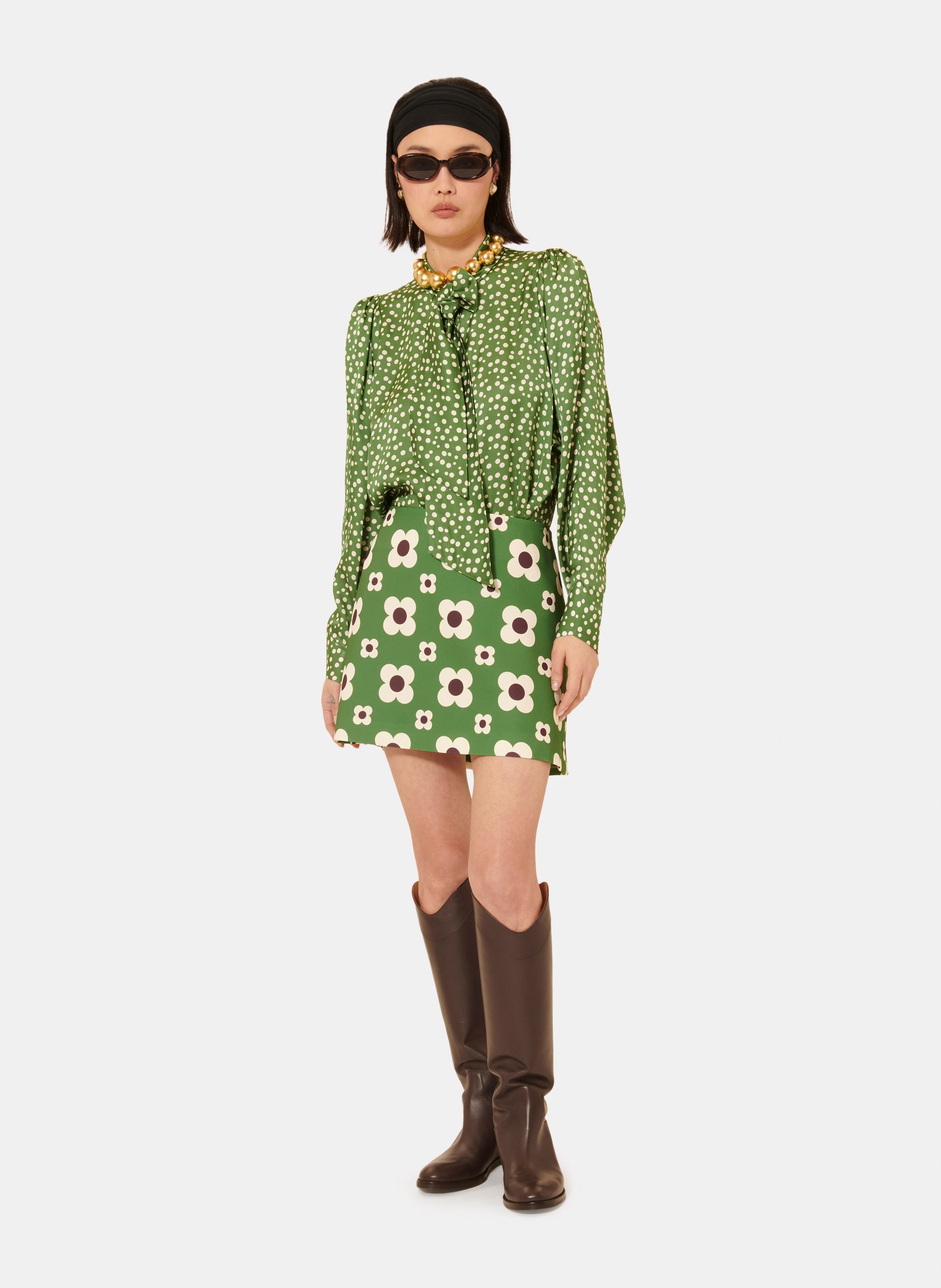 Chemise candy TARA JARMON Vert