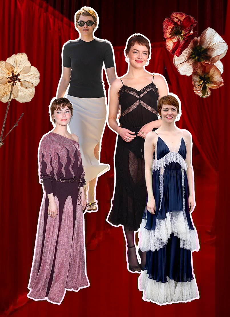 Emma Stone looks mode 