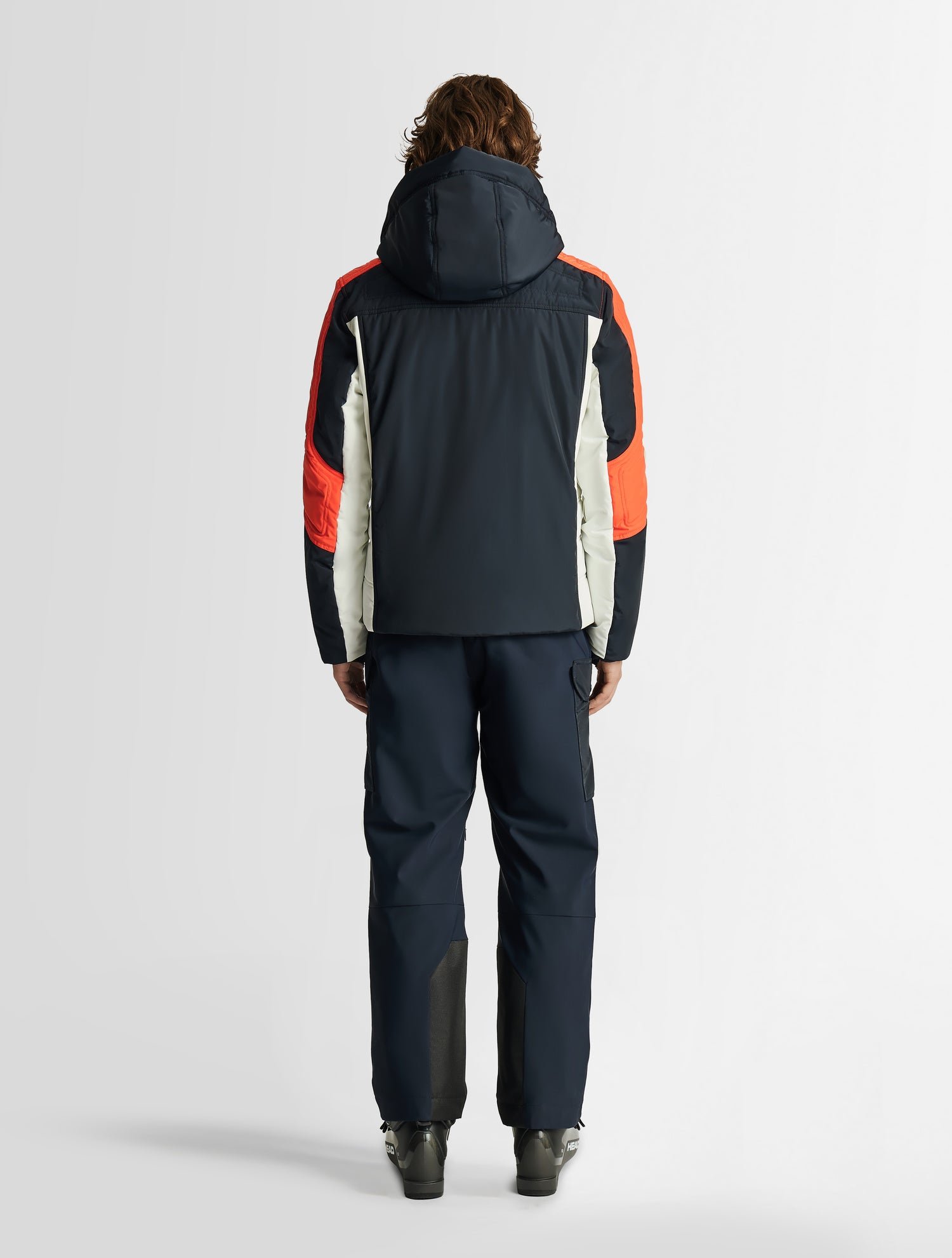 Veste de ski anofar col capuche FUSALP Bleu