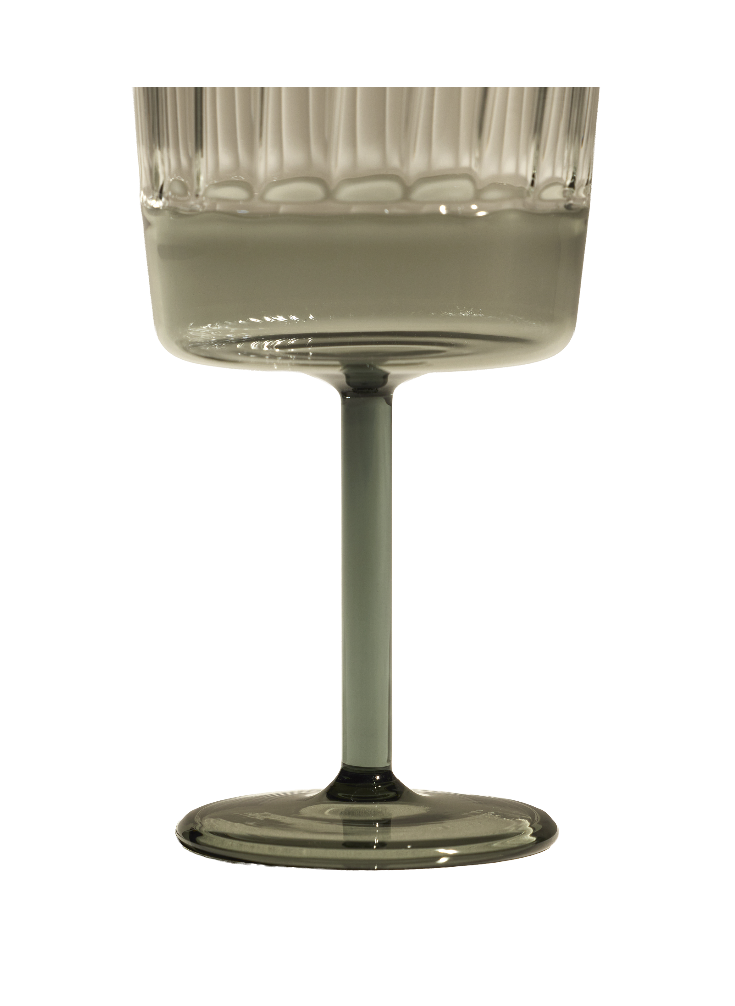 Verre à eau eclat MAISON SARAH LAVOINE Noir