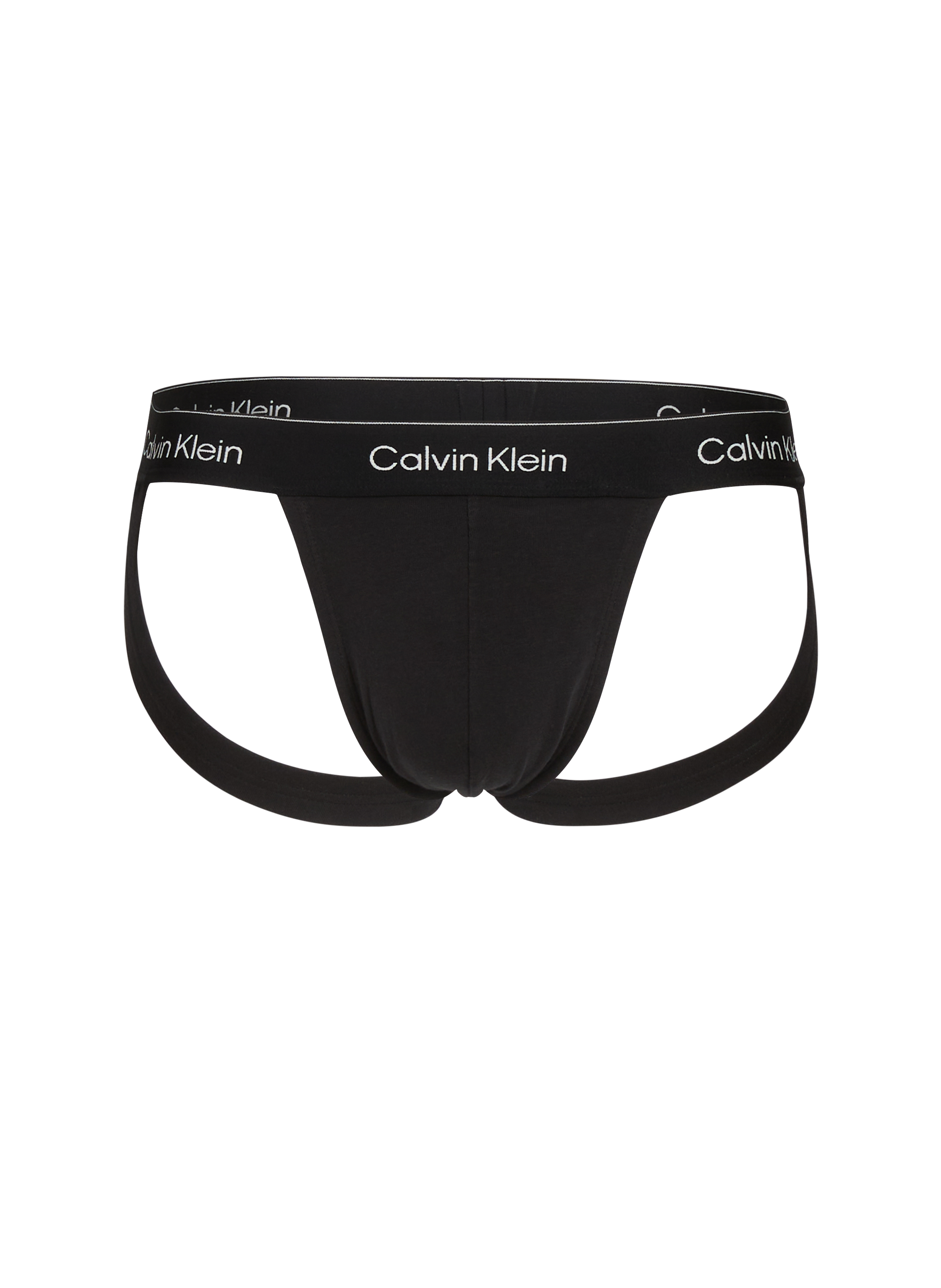 CALVIN KLEIN Set of three Jockstraps Black