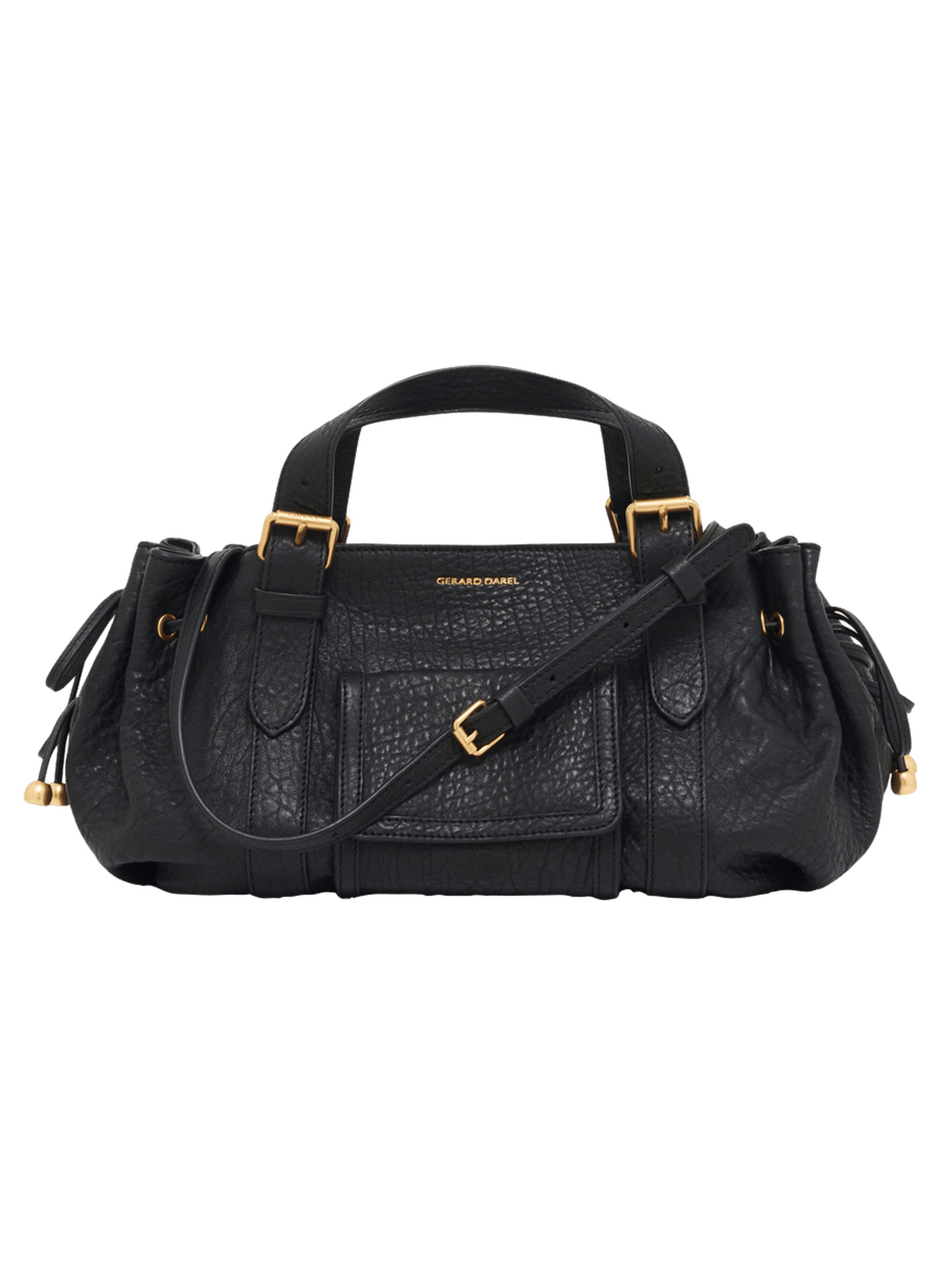 Sac à main en cuir bubble - 18h | Noir GERARD DAREL Femme