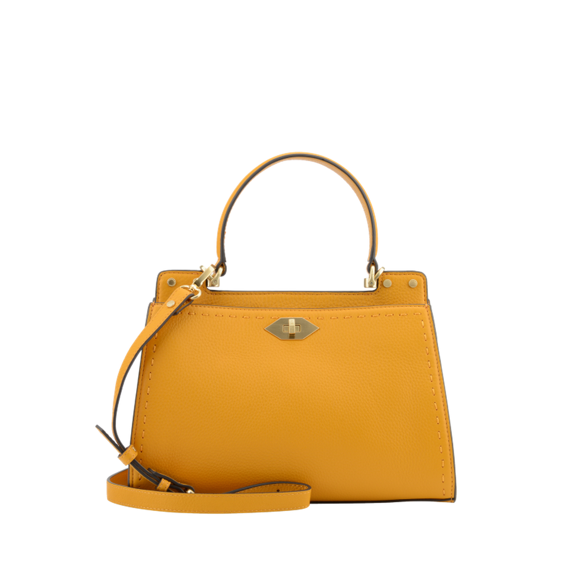 Trianon - sac à main POURCHET Jaune