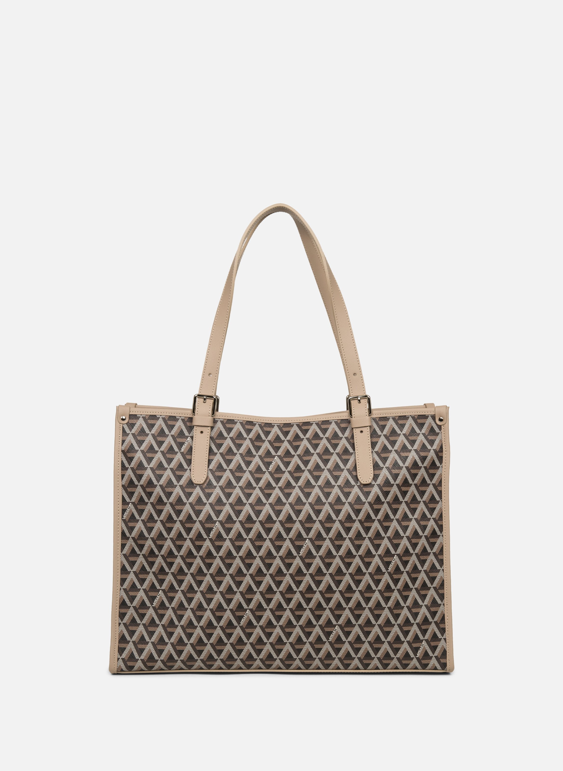 M tote bag - Ikon LANCASTER Brown
