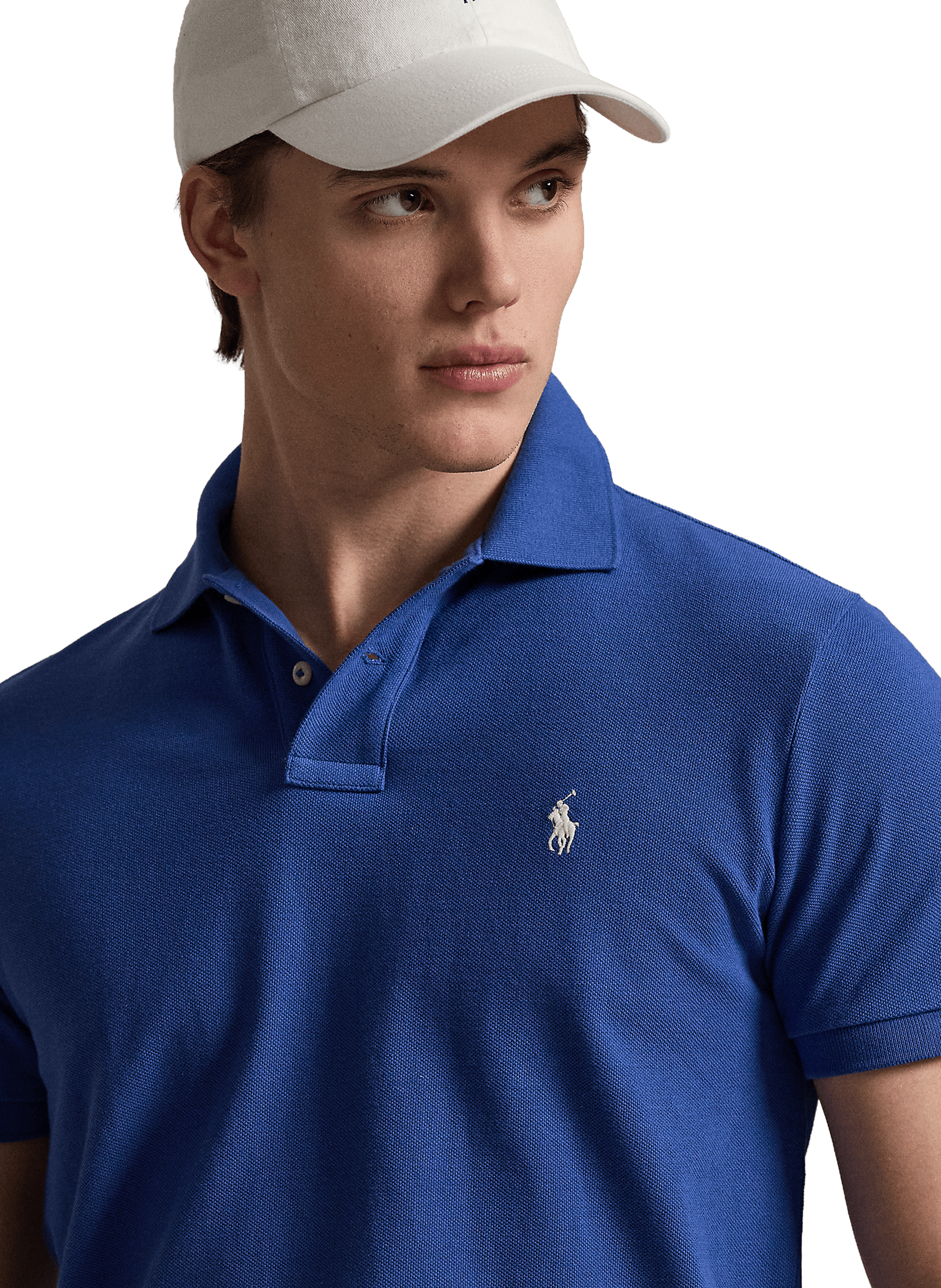 Polo en coton POLO RALPH LAUREN Bleu