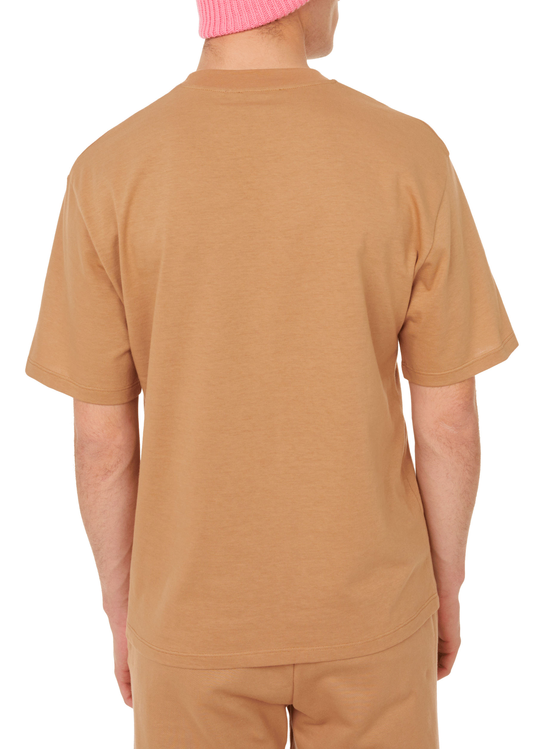 Logo T-shirt UNTIL THE NIGHT IS OVER Beige