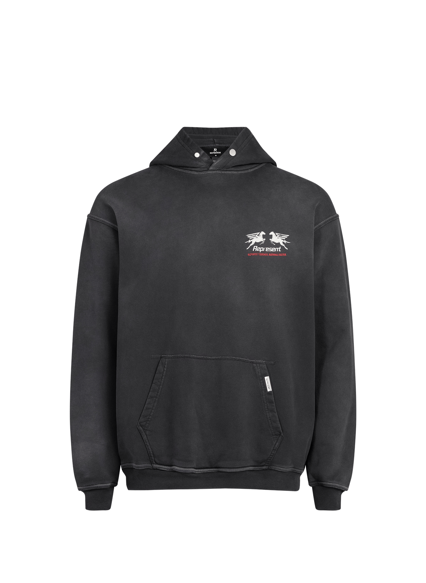 Graphic logo cotton sweatshirt REPRESENT Grey