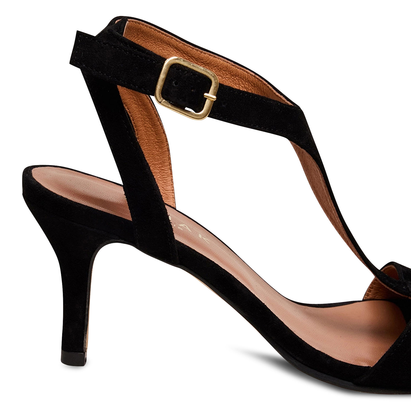 Sandales hautes en cuir vernus JONAK Noir