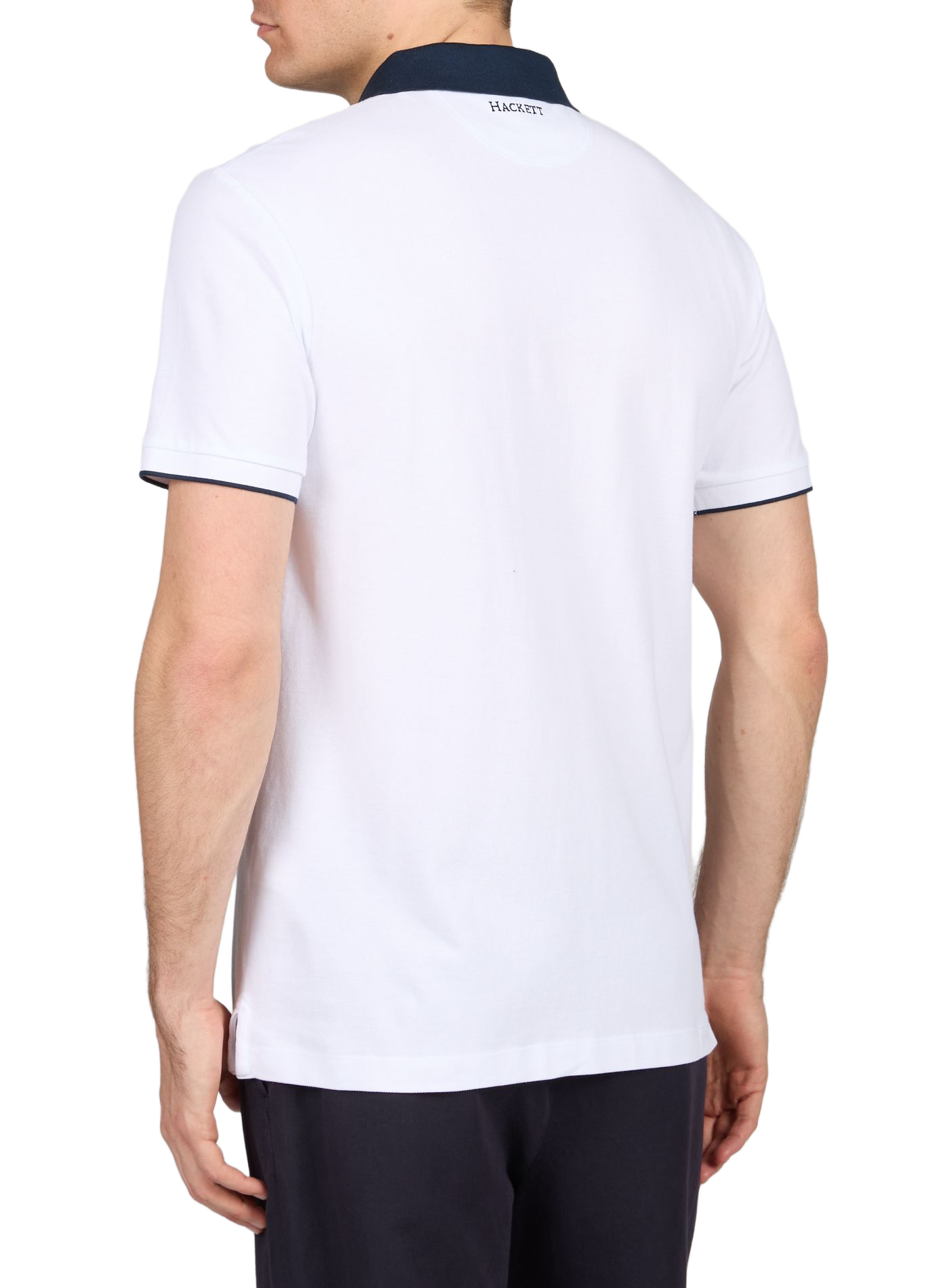 Polo en coton HACKETT Blanc