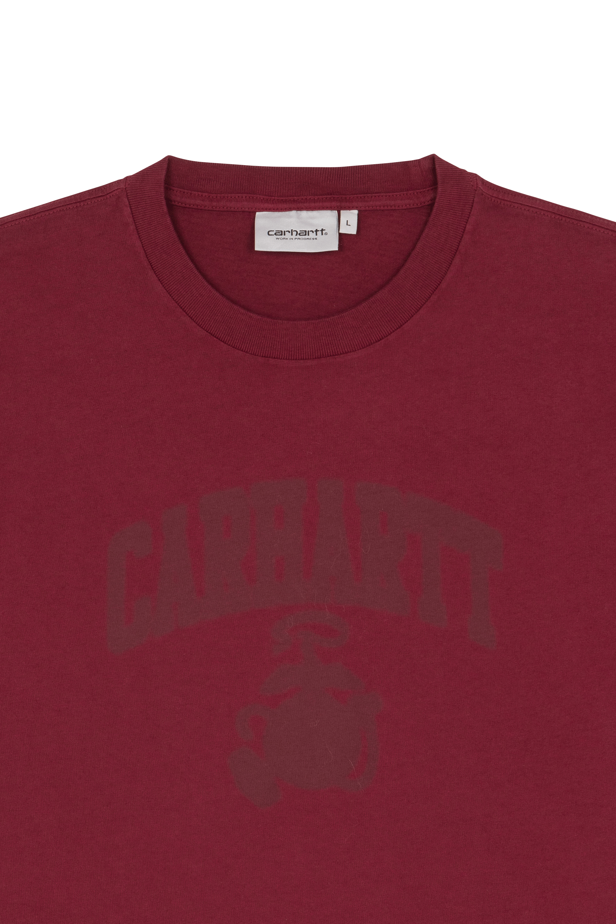 T-shirt manches courtes s/s faded pond corps t-shirt CARHARTT WIP Rouge