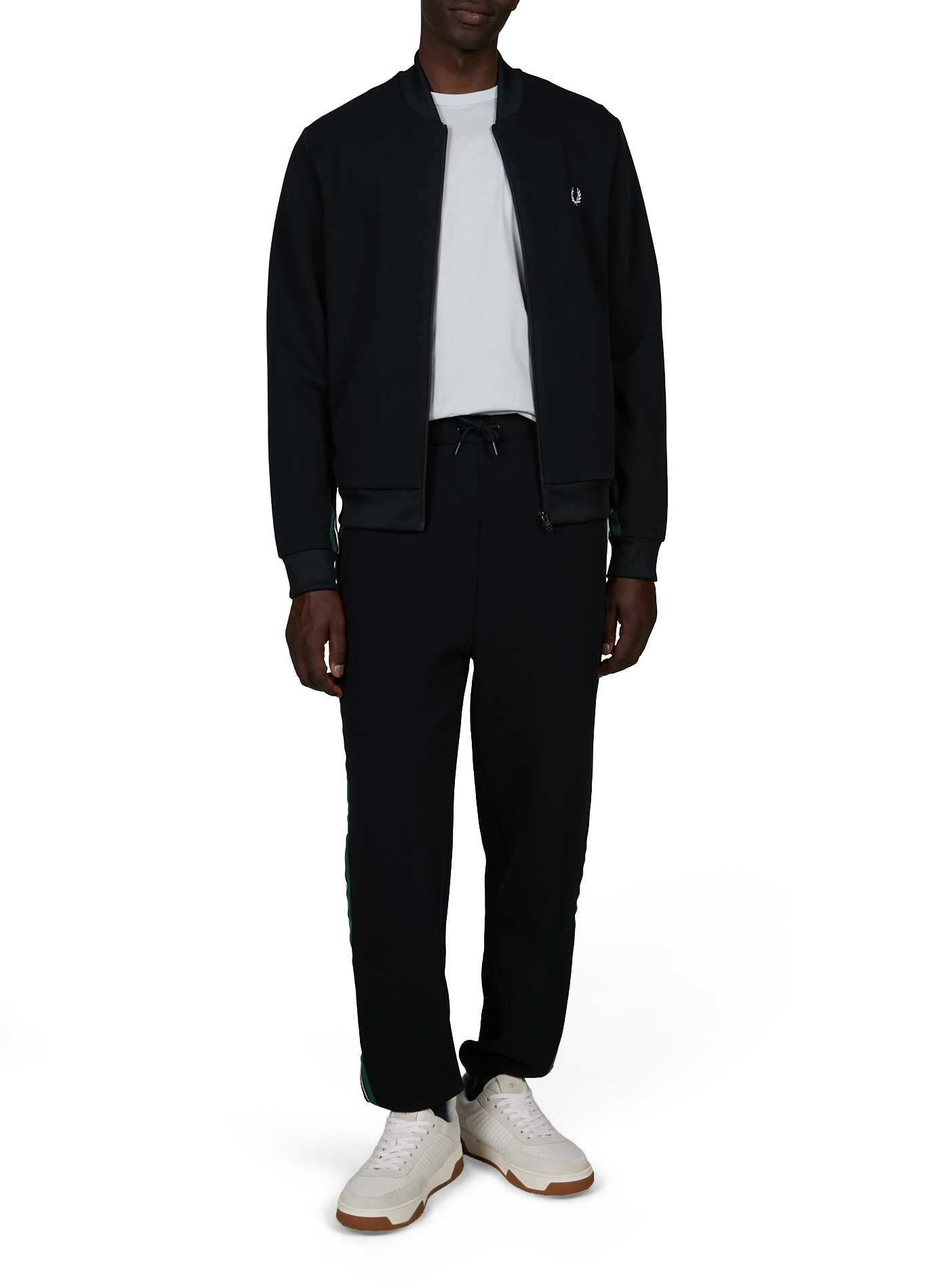Pantaloni della tuta a righe FRED PERRY Blu