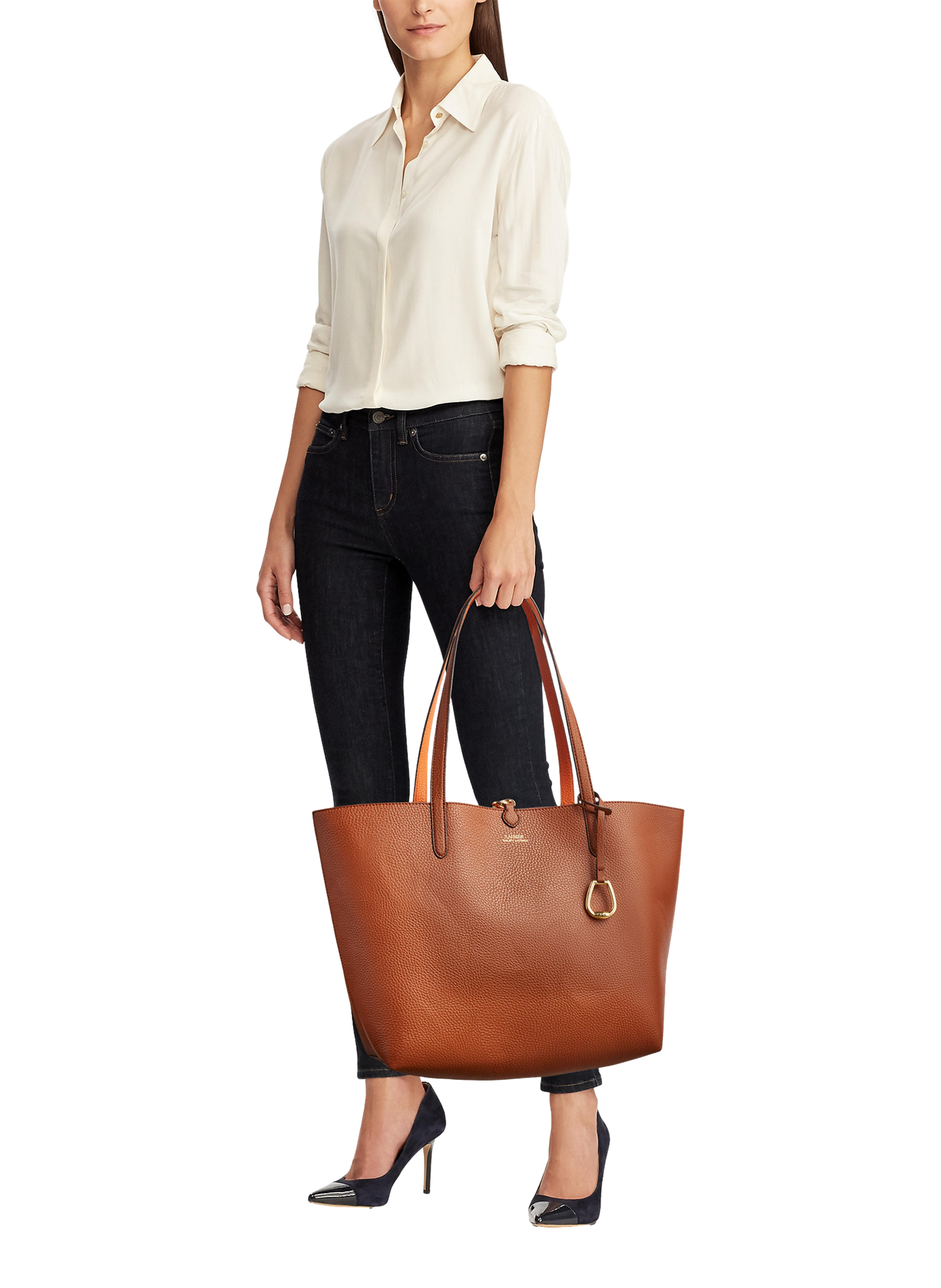 Handbag POLO RALPH LAUREN Orange