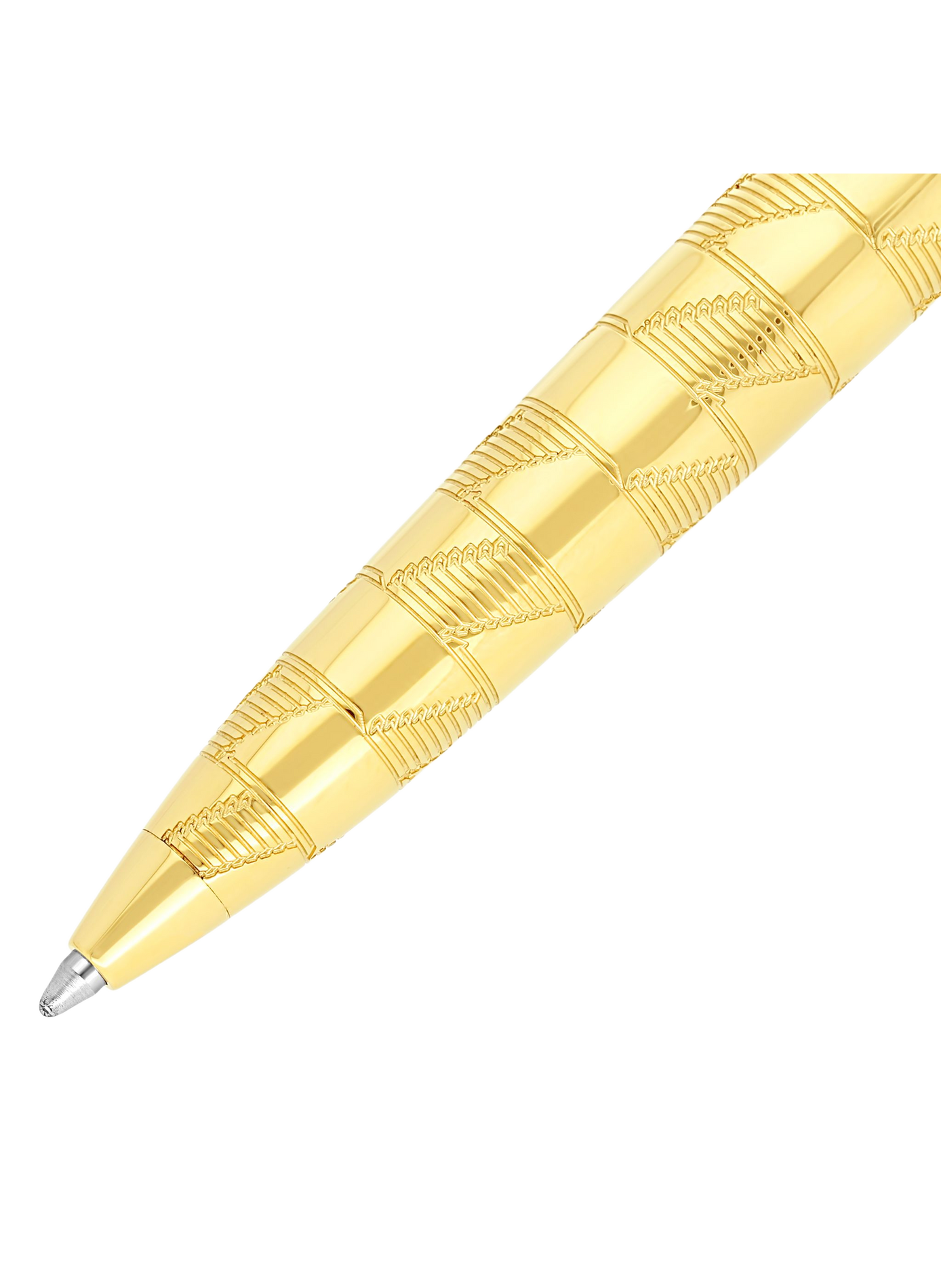 Large Ballpoint Pen Monogram 1872 Line D Eternity S.T. DUPONT Golden