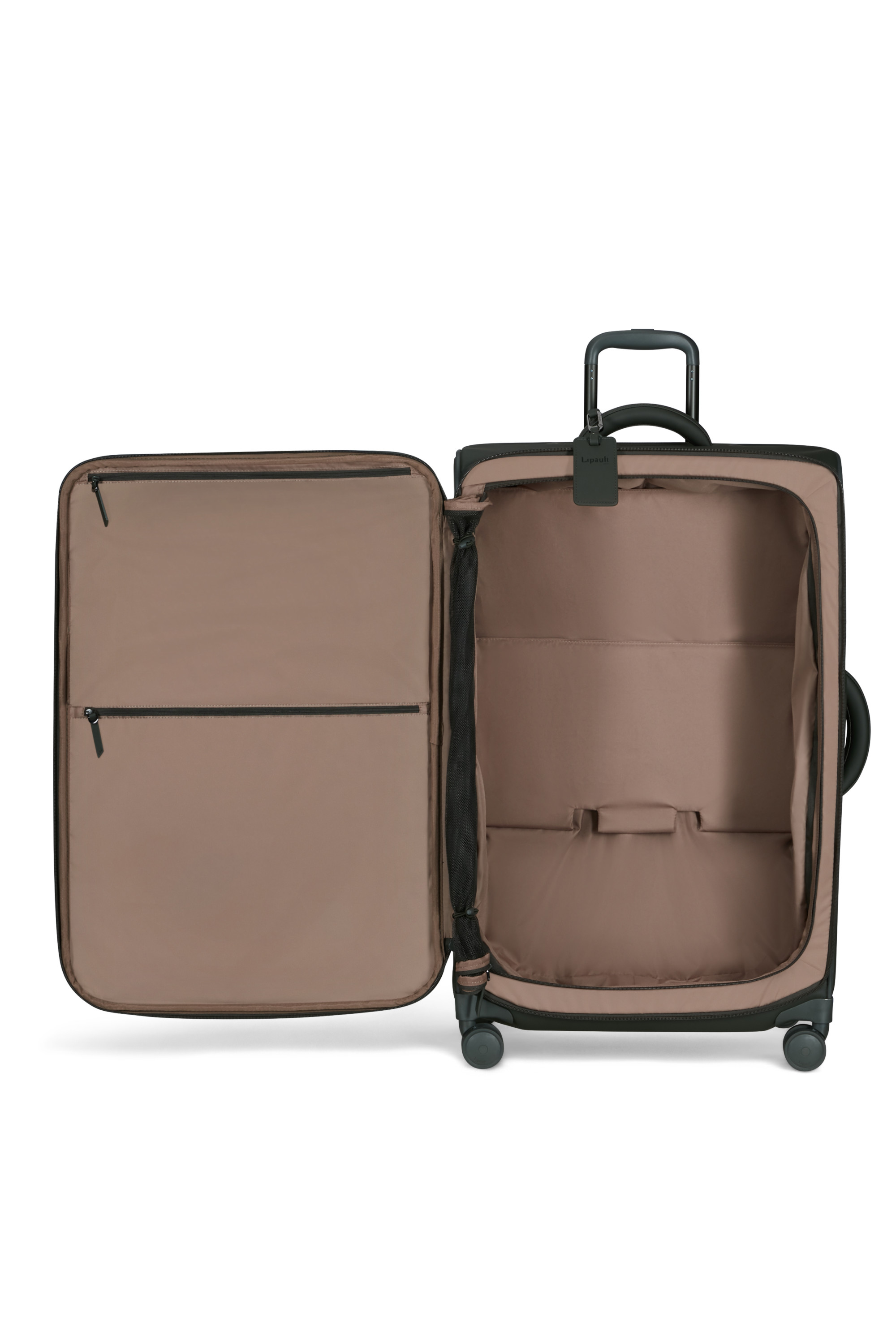 Lost in berlin valise 4 roues taille xl LIPAULT PARIS Kaki