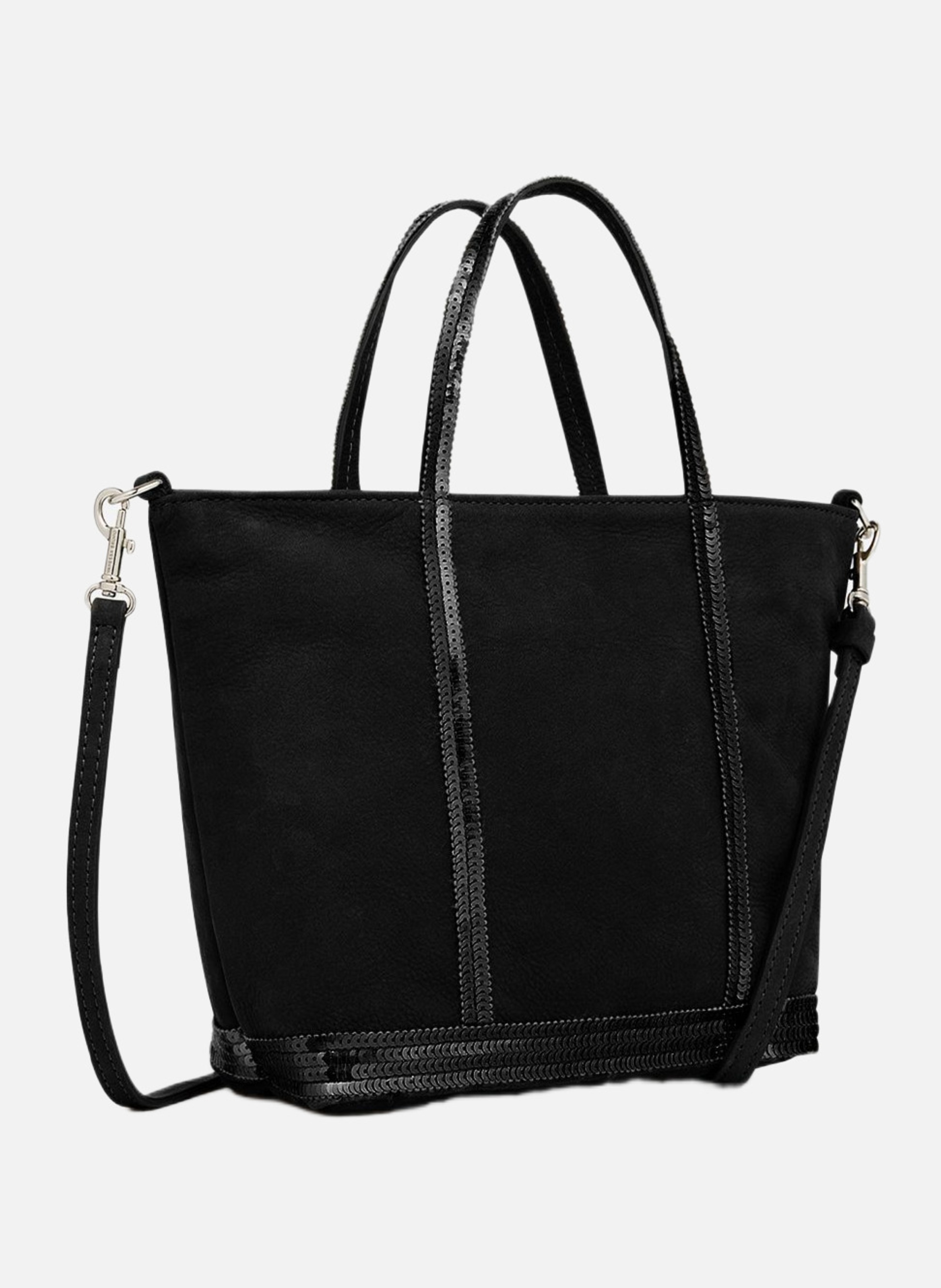Cabas s en cuir VANESSA BRUNO Noir