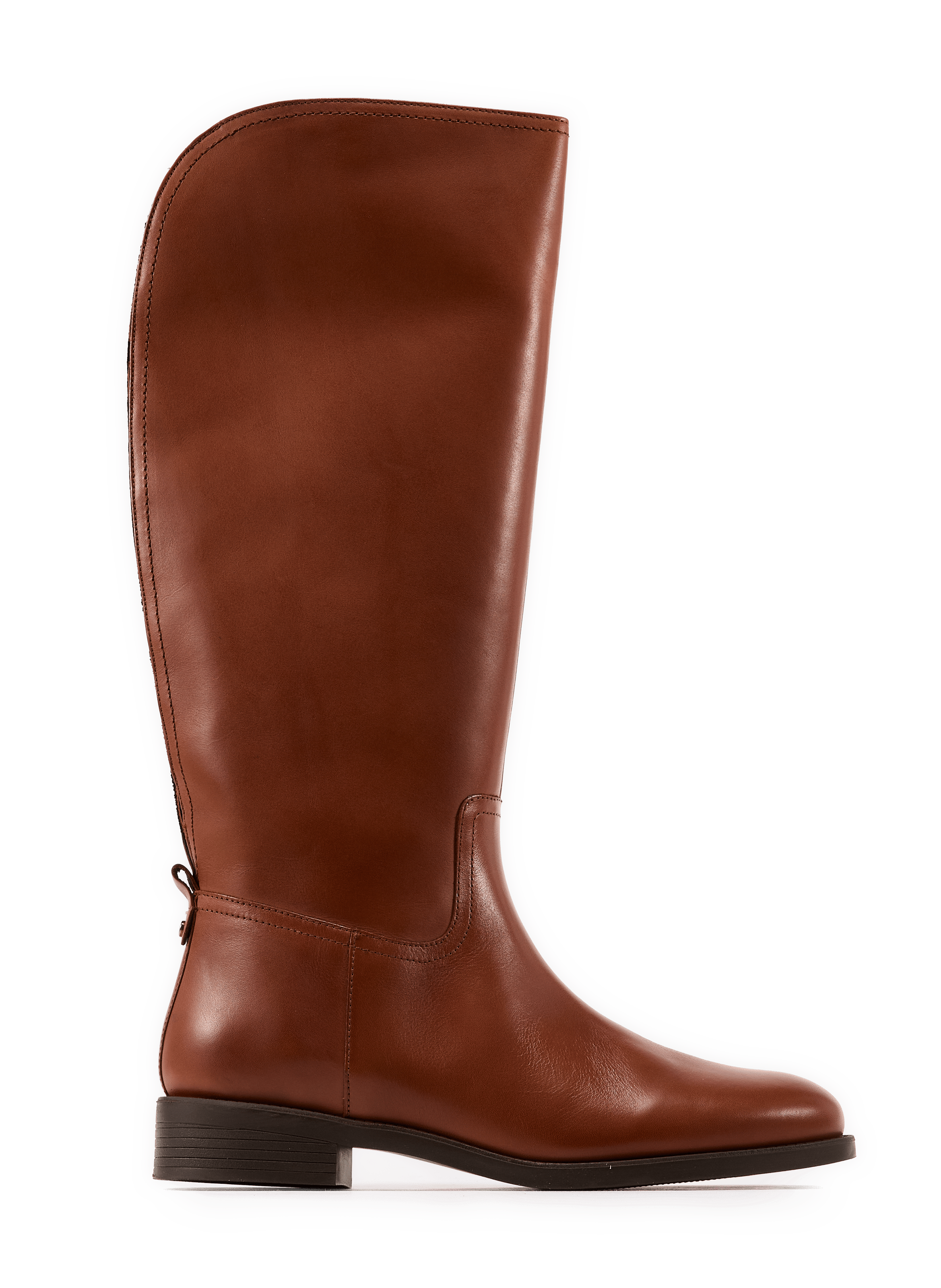 Bottes en cuir mélangé GEOX Braun