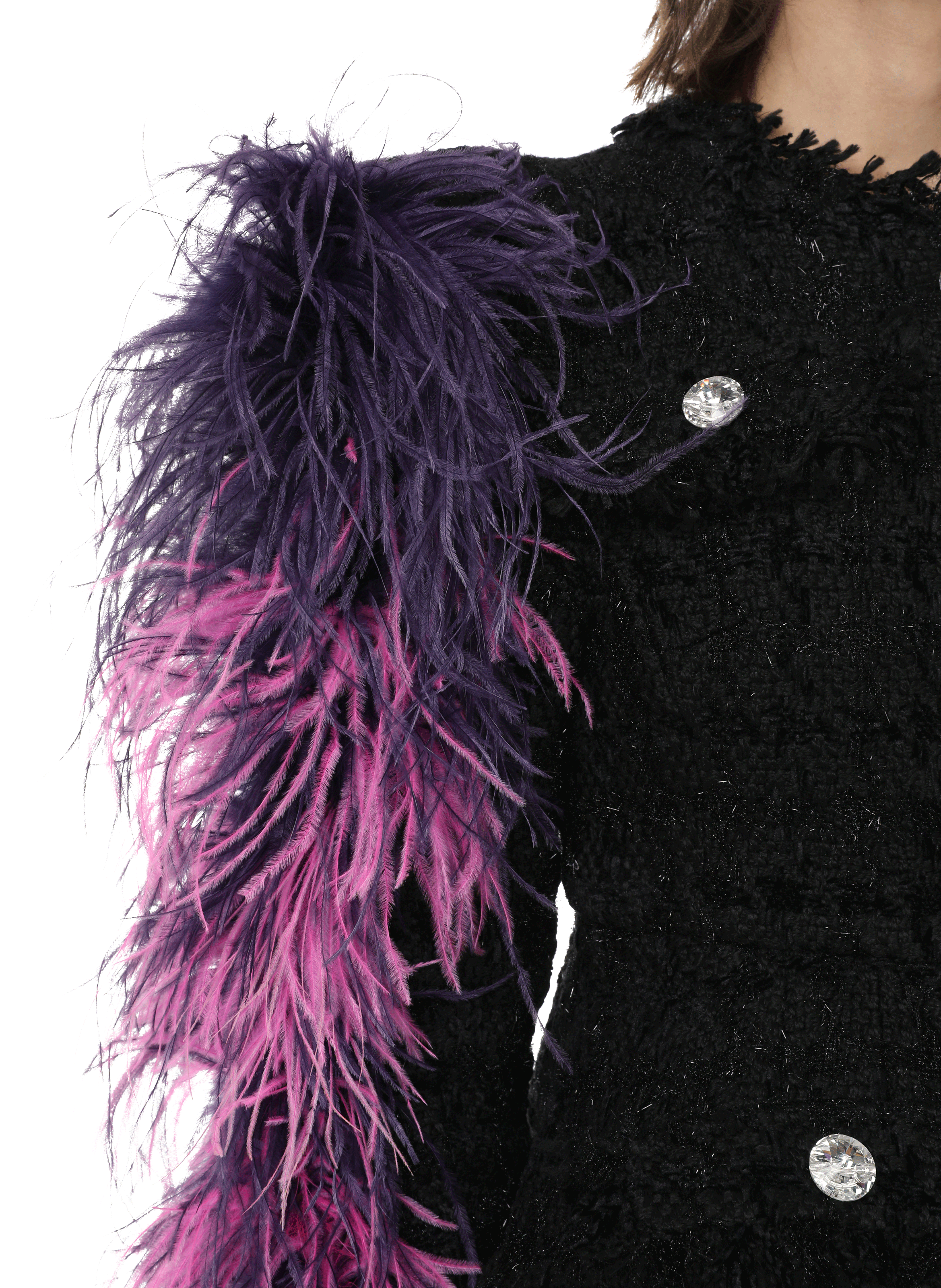 Veste en tweed GERMANIER Multicolore