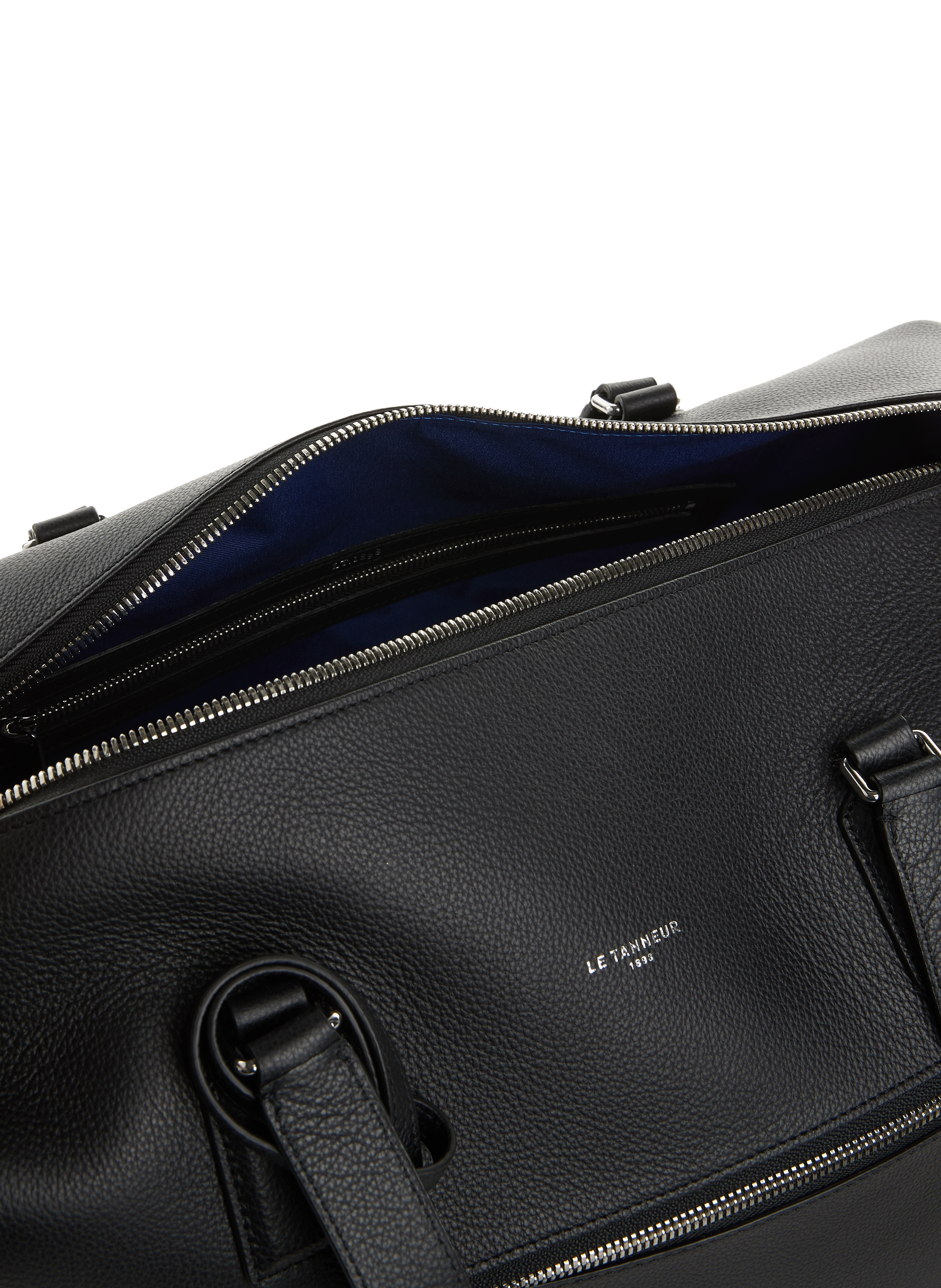 SAC DE VOYAGE 24H EMILE EN CUIR GRAIN?� - LE TANNEUR pour HOMME | Printemps.com