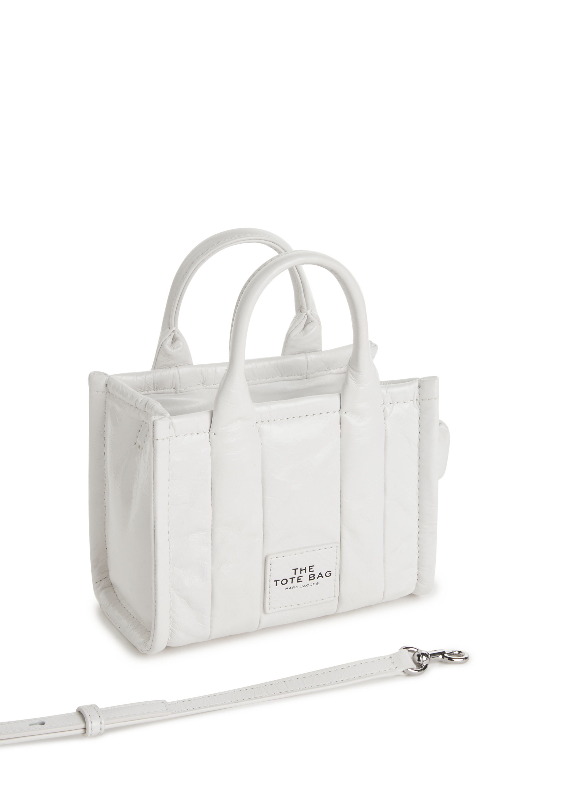 Sac The Micro Tote en cuir