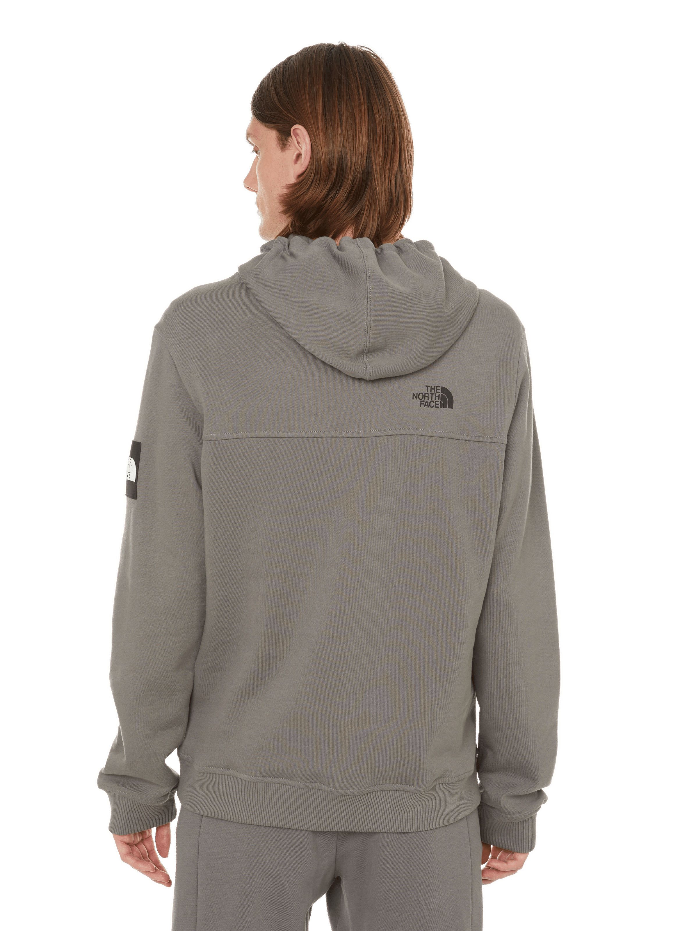 Cotton hoodie THE NORTH FACE Grey