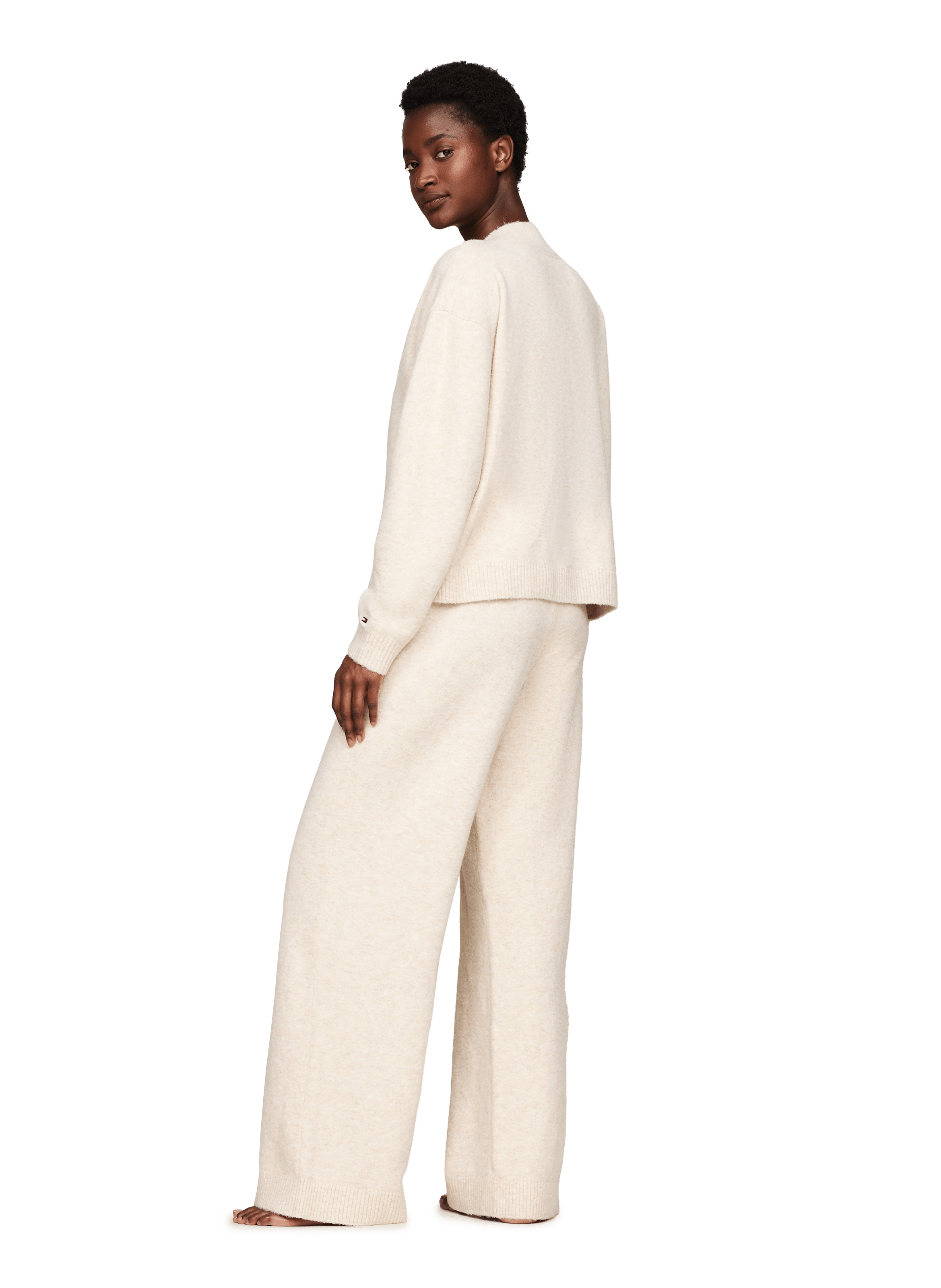 Cardigan en maille  TOMMY HILFIGER Beige