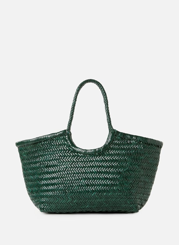 Sac cabas en cuir Vert by DRAGON DIFFUSION DRAGON DIFFUSION Sac cabas en cuir Vert