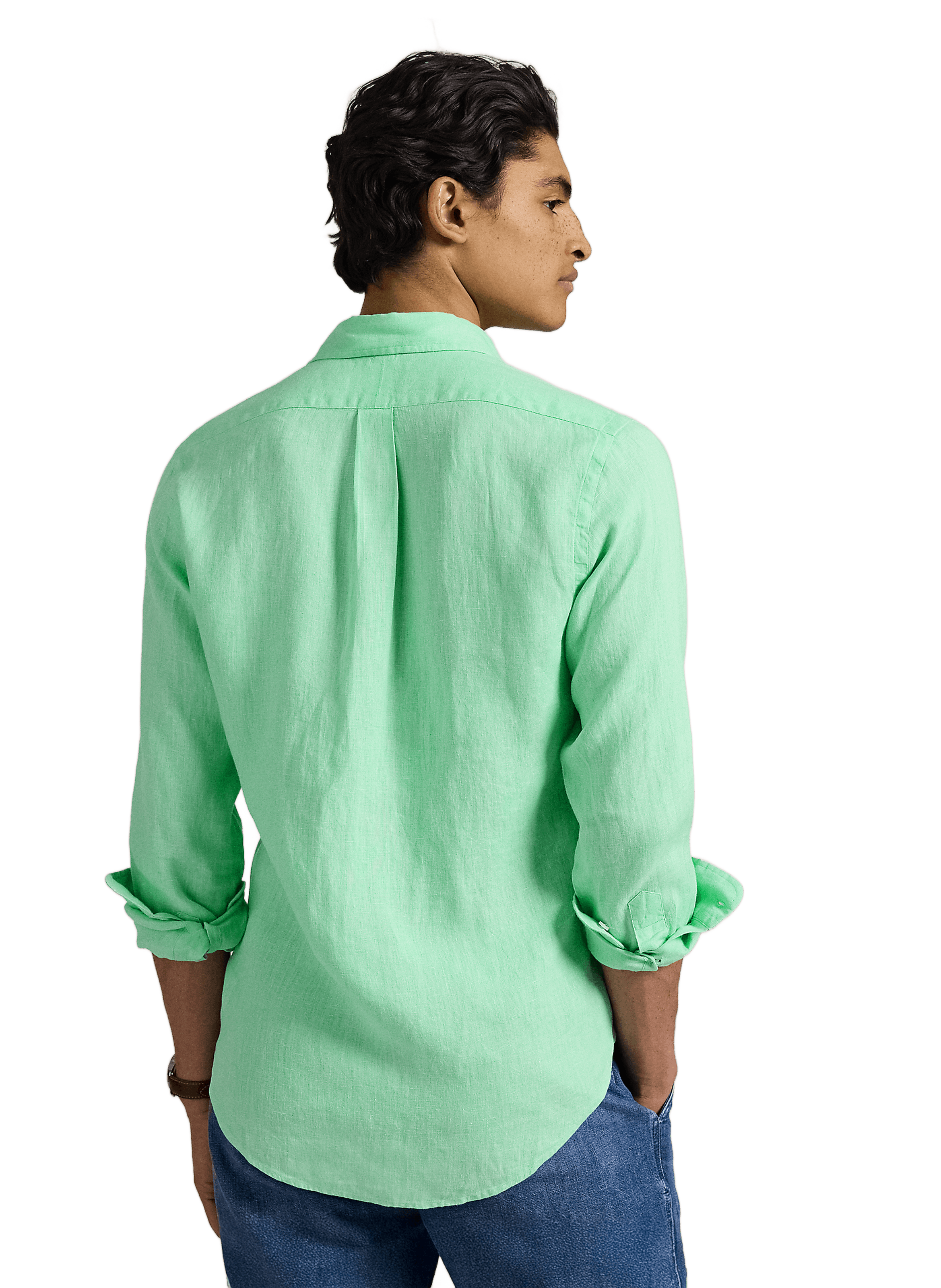 Linen shirt POLO RALPH LAUREN Blue