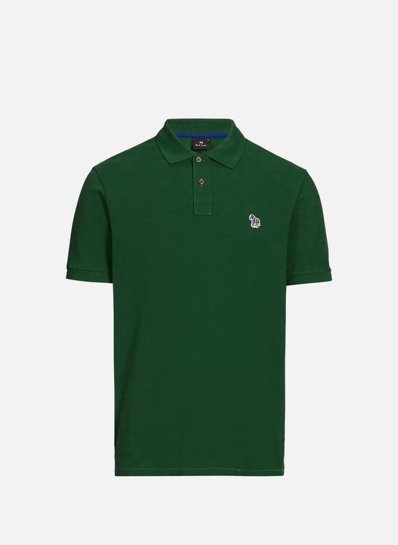 Polo manches courtes en coton Vert by PAUL SMITH PAUL SMITH Polo manches courtes en coton Vert