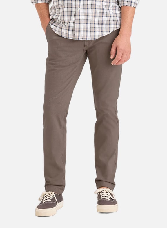 Skinny cotton trousers Brown by DOCKERS DOCKERS Skinny cotton trousers Brown