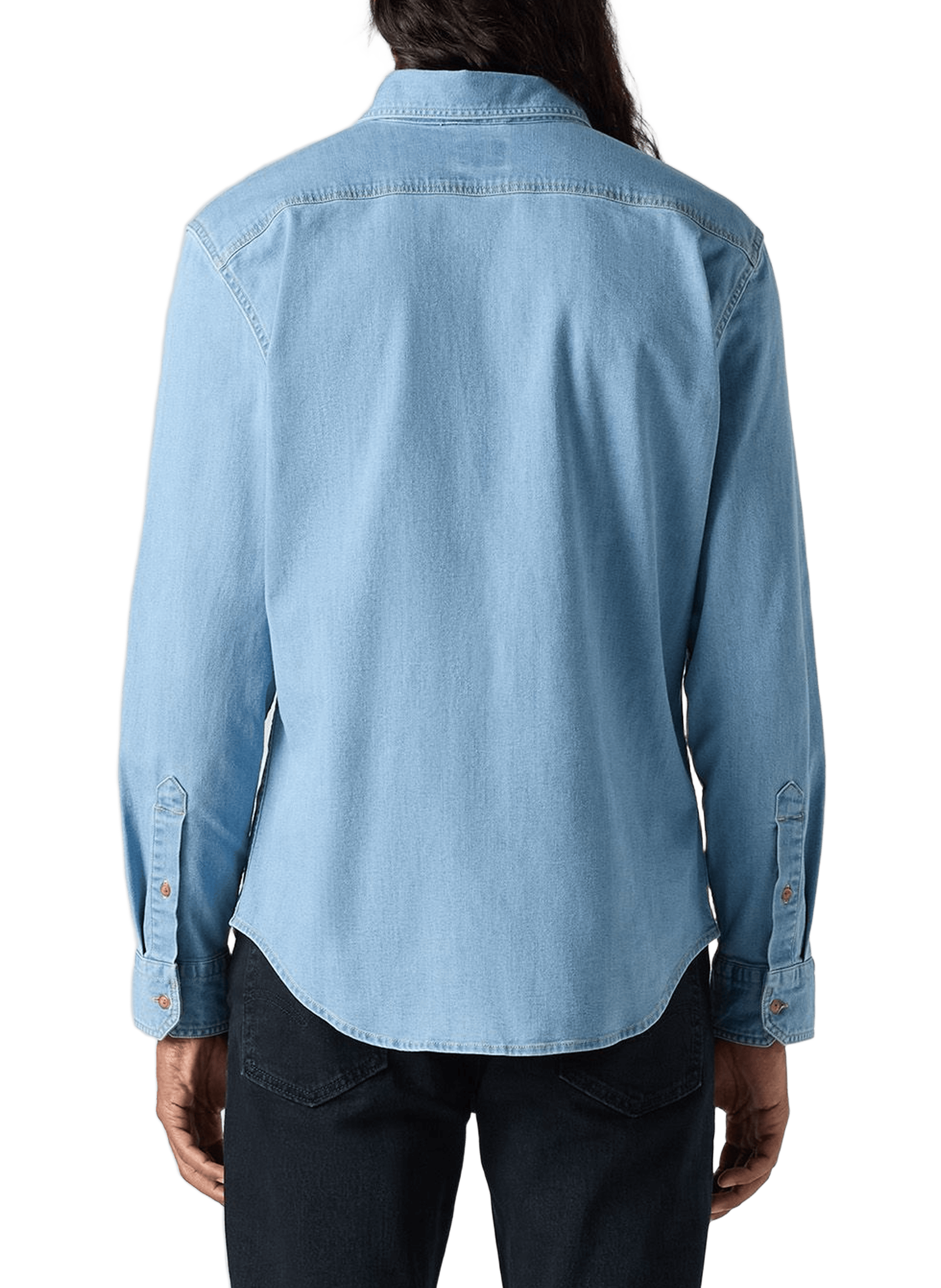 Bleached denim Shirt LEVI'S Blue