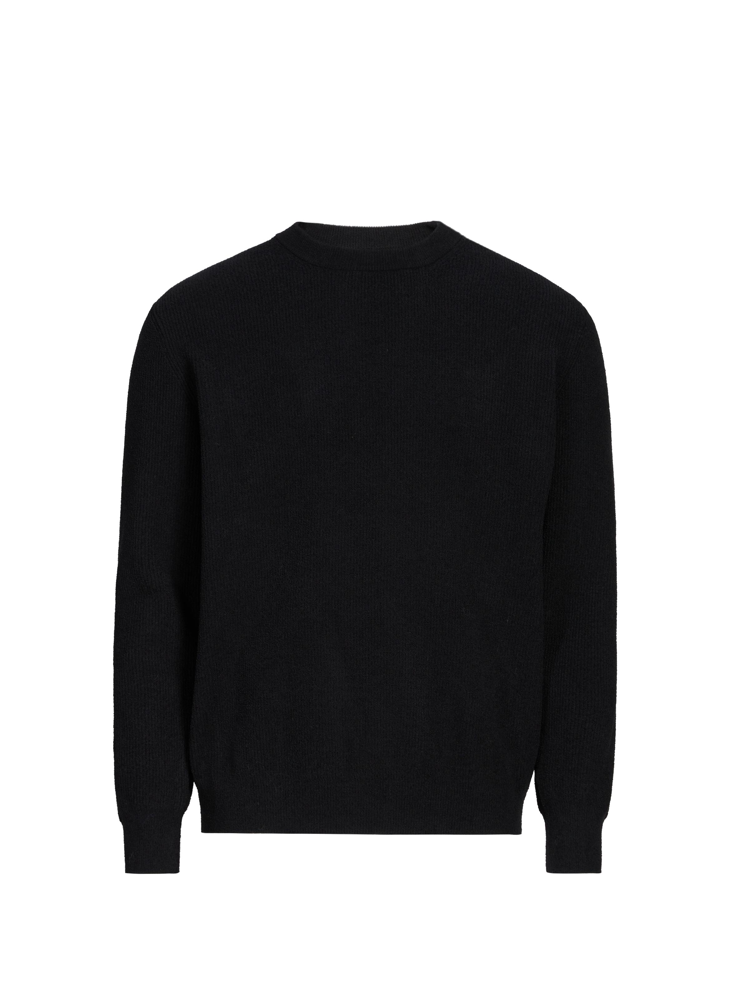 Ribbed straight sweater Danny NN.07 Black