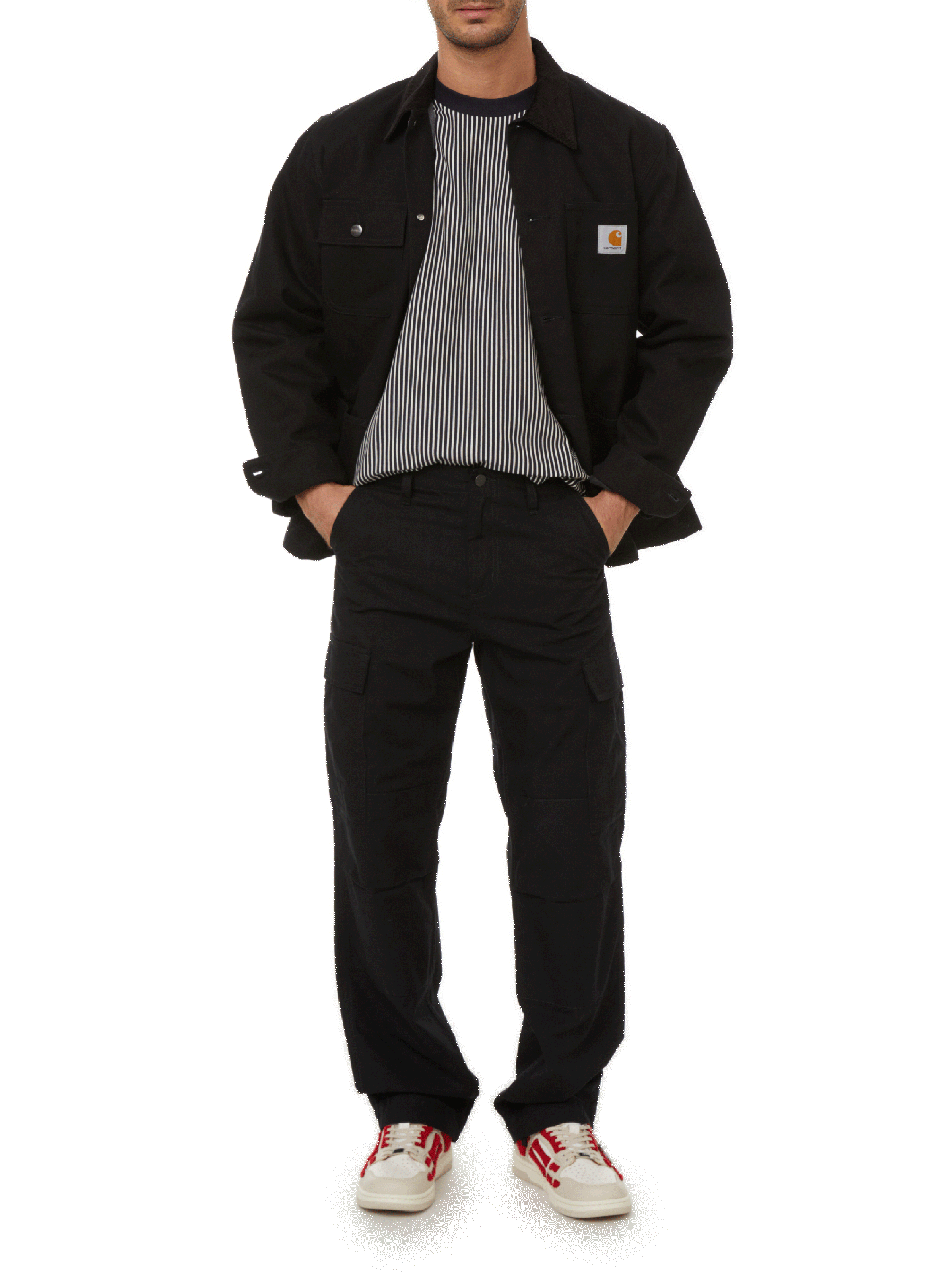 Cotton cargo pants CARHARTT WIP Black