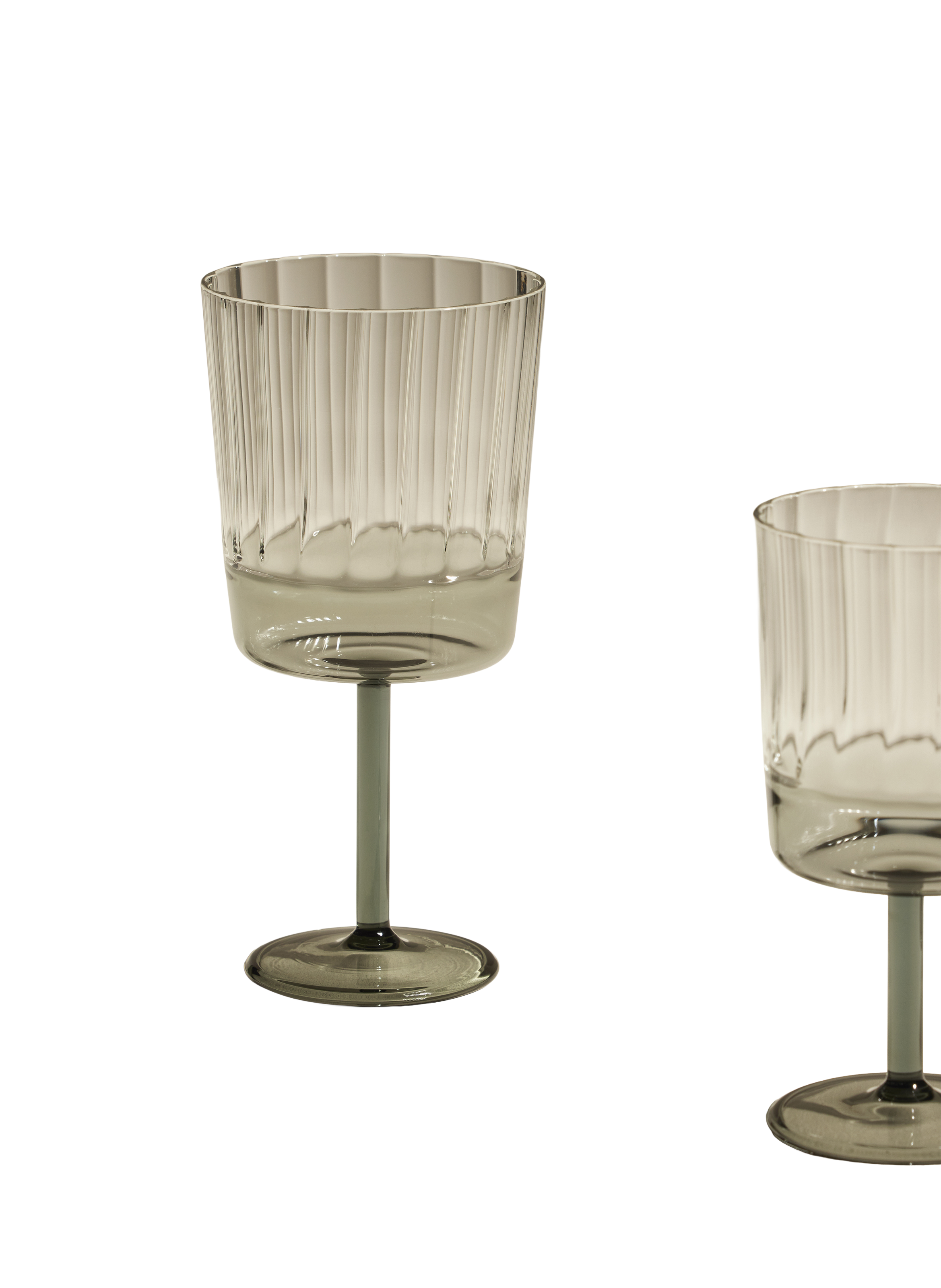 Verre à eau eclat MAISON SARAH LAVOINE Noir