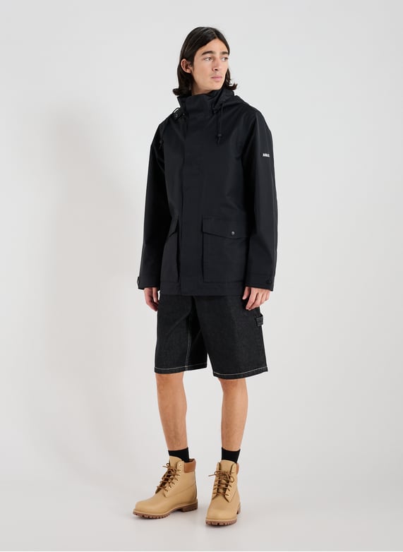 T-kit Waterproof Parka | Black by AIGLE T-kit Waterproof Parka Black