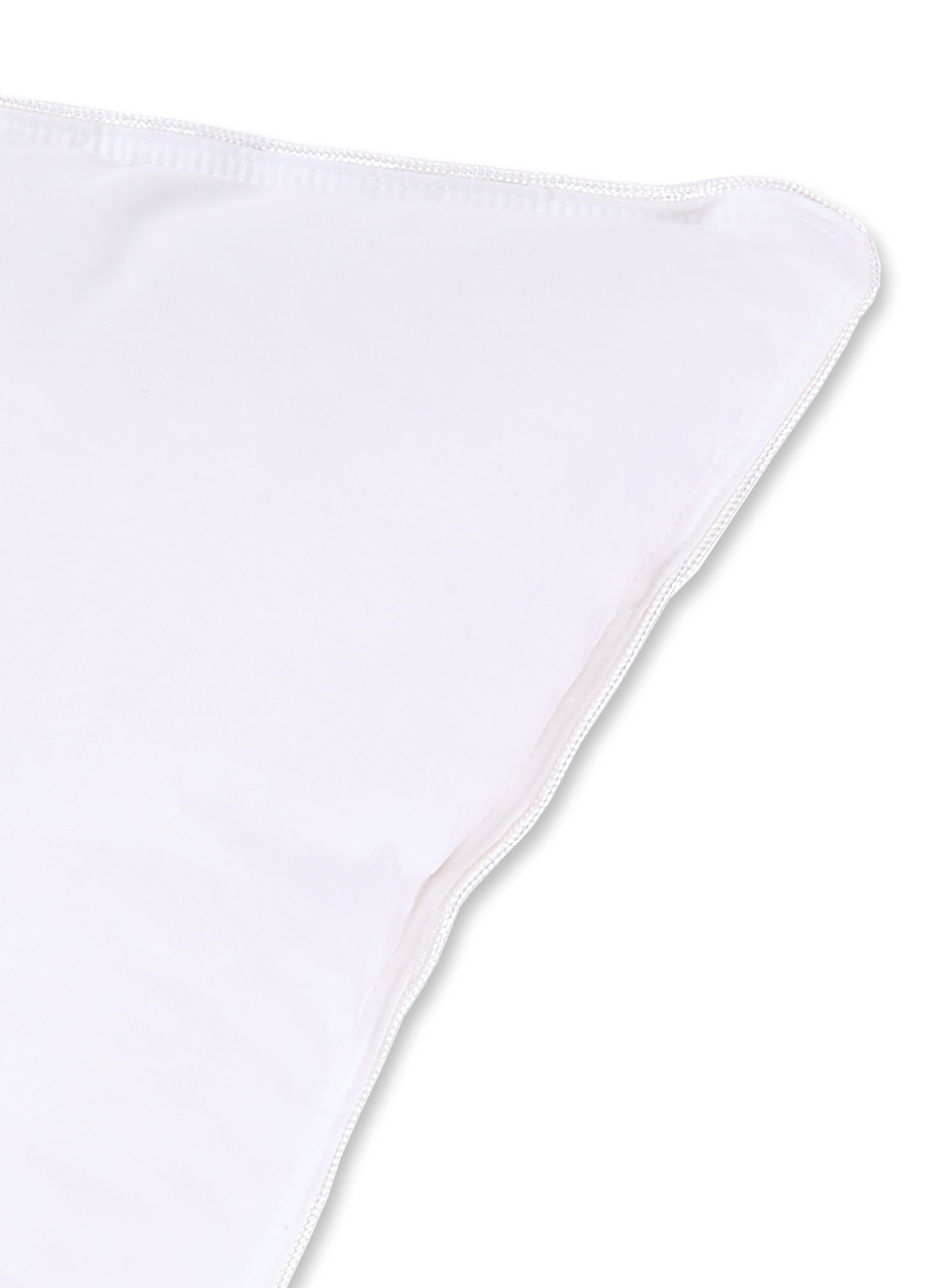 Oreiller naturel en satin de coton  AU PRINTEMPS PARIS Blanc