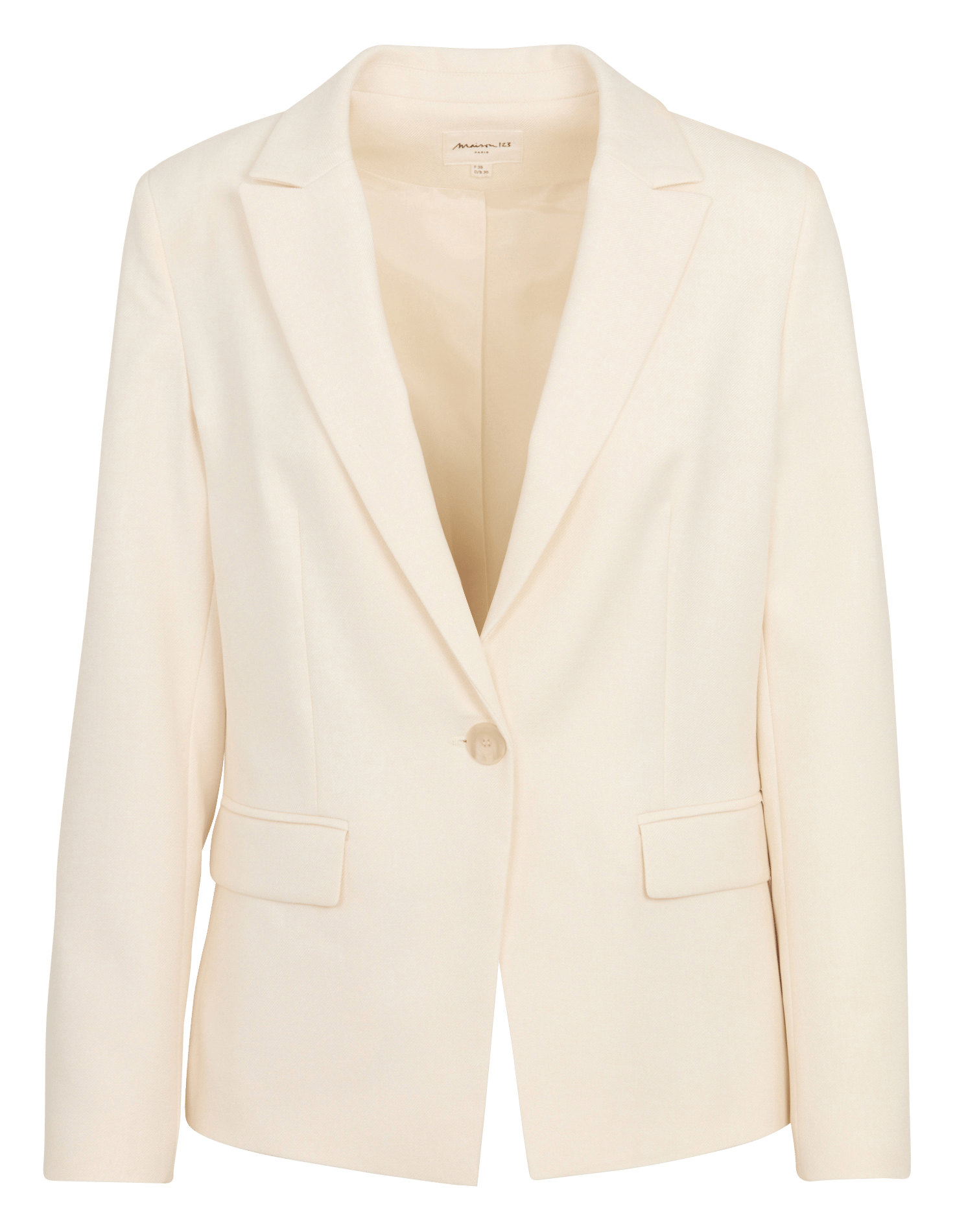Veste de tailleur ajustée simone MAISON 123 Beige
