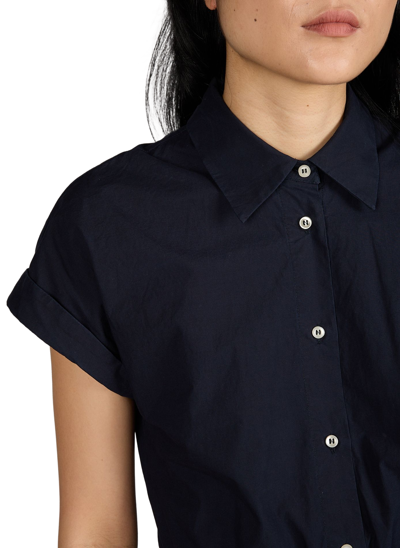 Anae cotton poplin dress OFFICINE GENERALE No Color