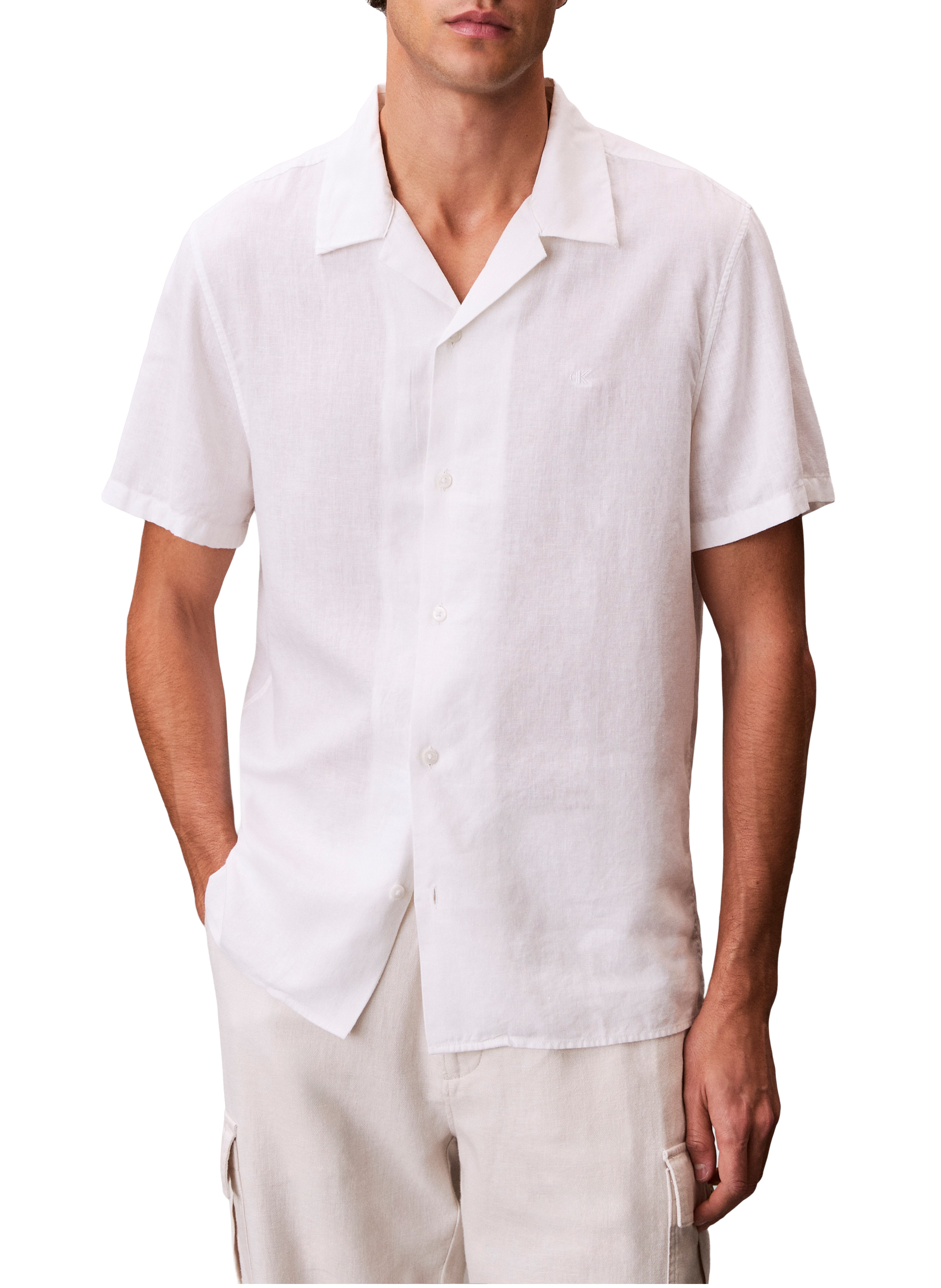 Short-sleeved shirt CALVIN KLEIN White