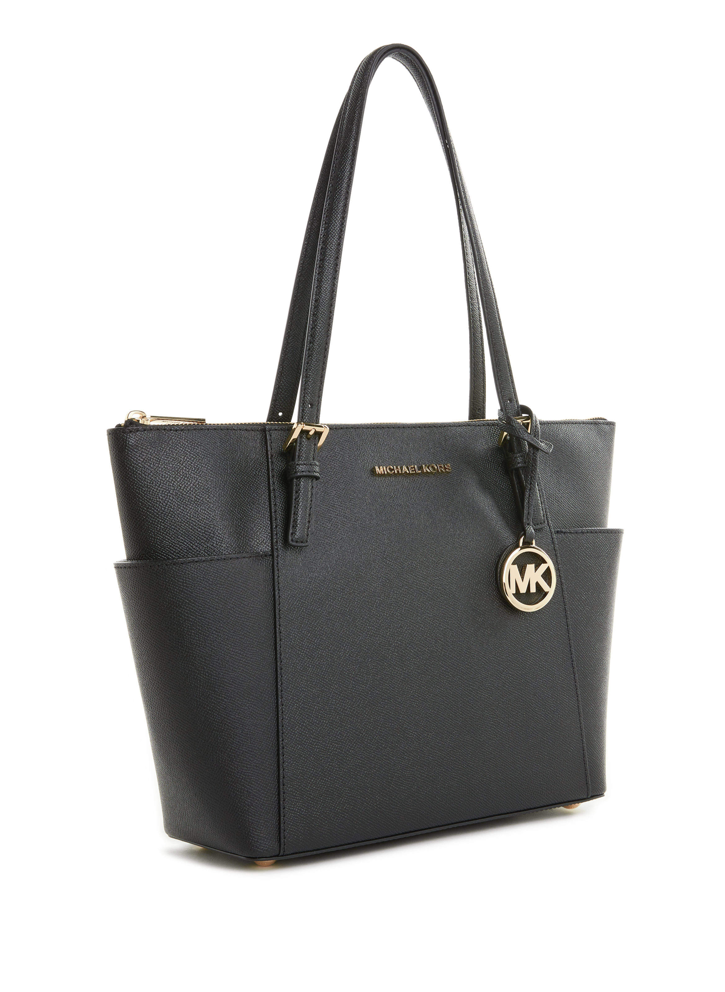Leather tote bag MICHAEL KORS Black