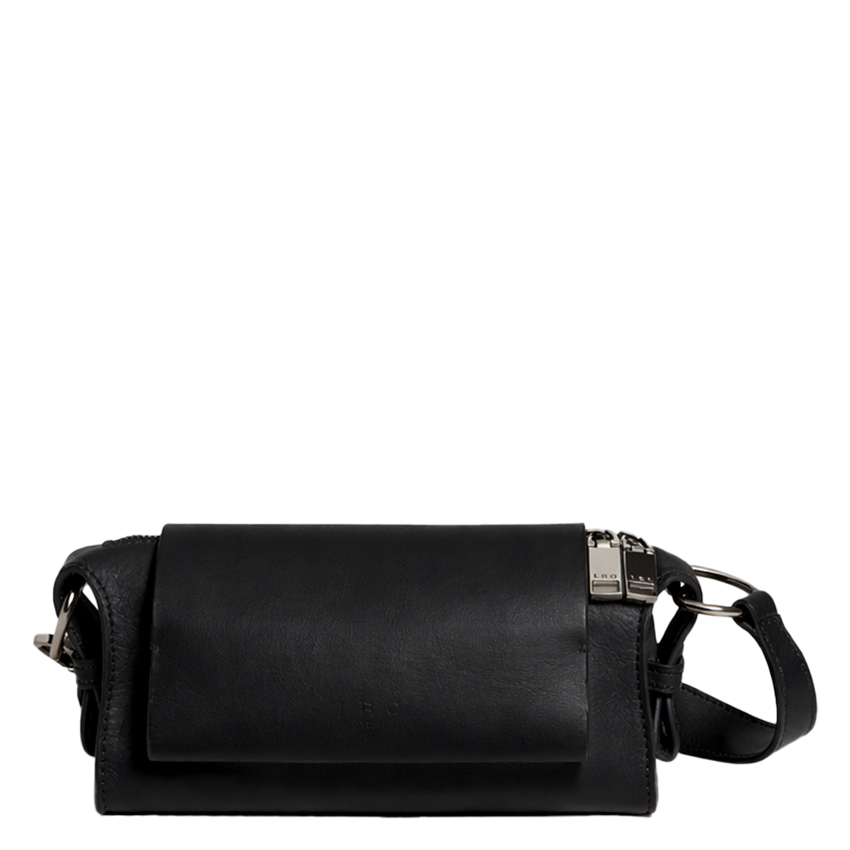 Sac porté épaule en cuir loop IRO Noir