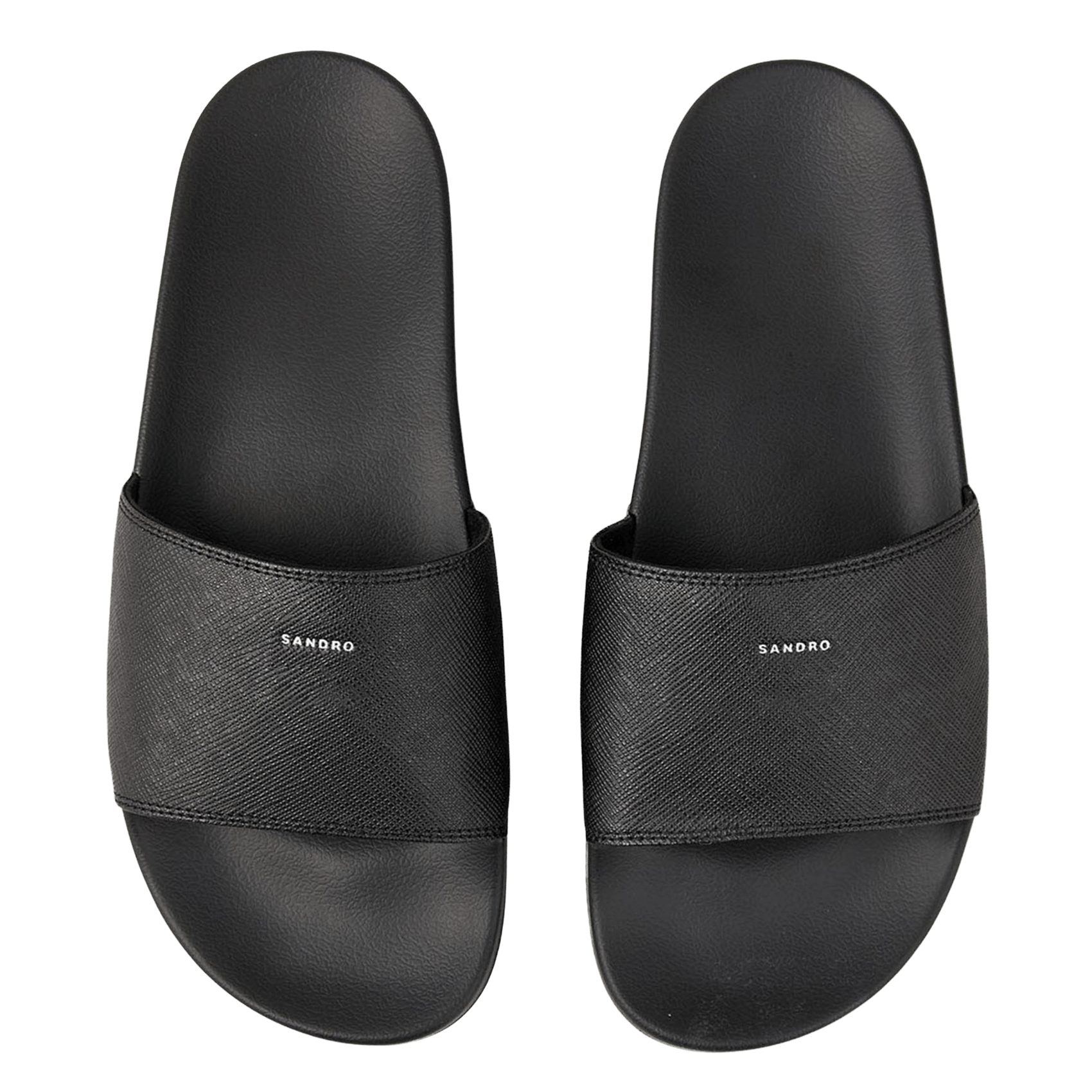 Sandales plates SANDRO Noir