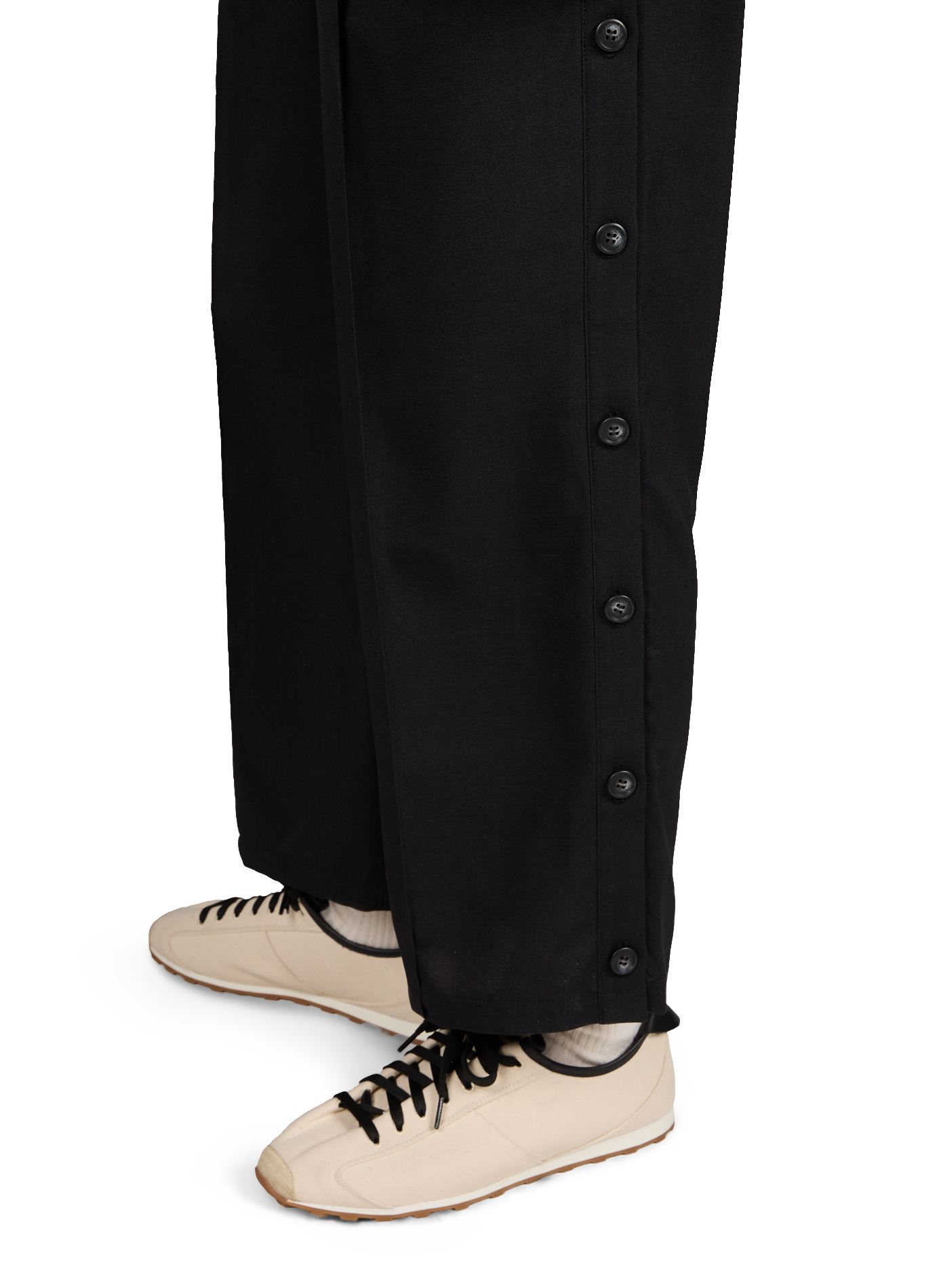 Night blue trousers - The Air Uniform WANSIE Black