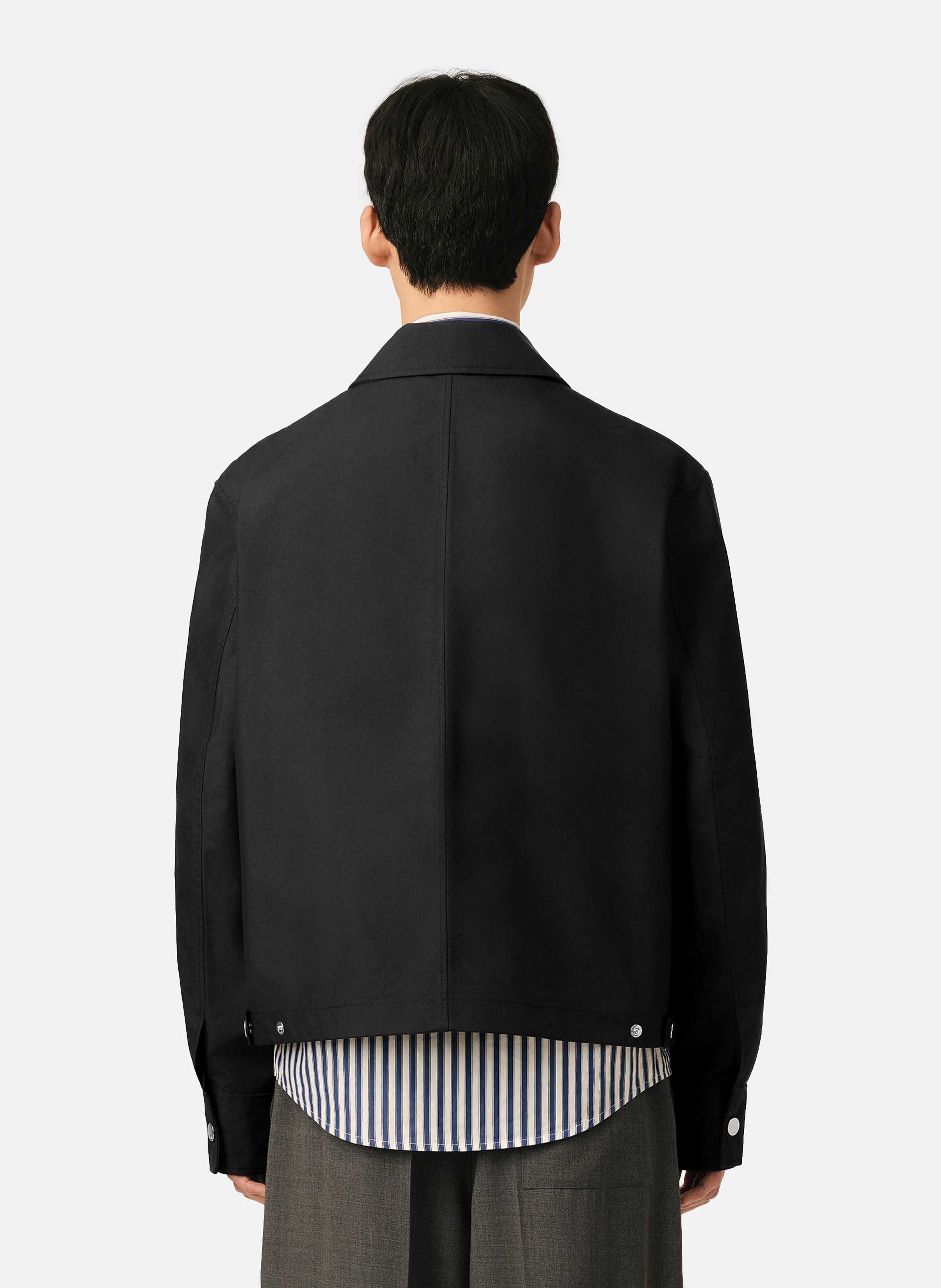 Blouson en nylon ami de coeur AMI PARIS Noir