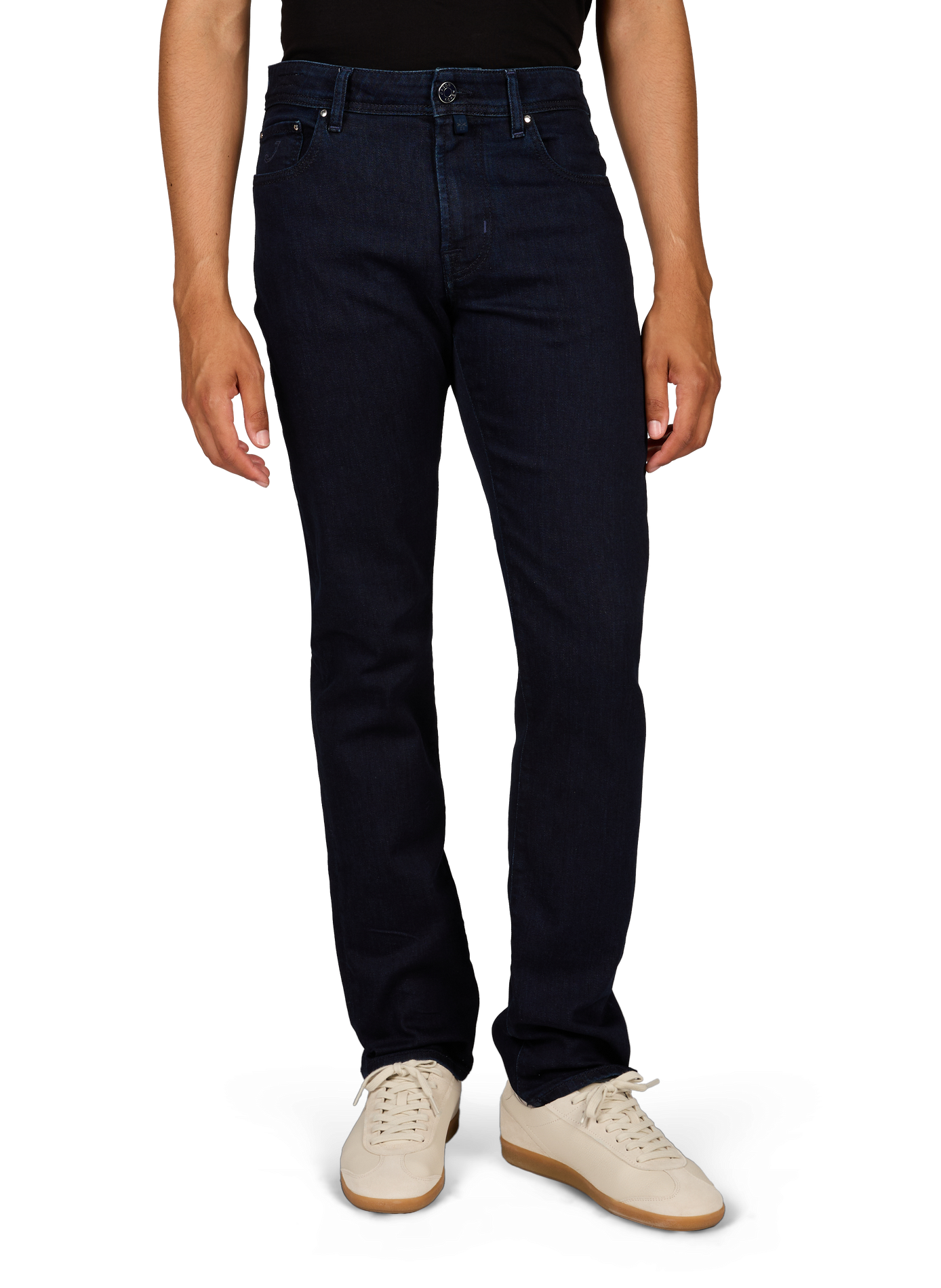 Slim-fit cotton-blend jeans JACOB COHEN Blue