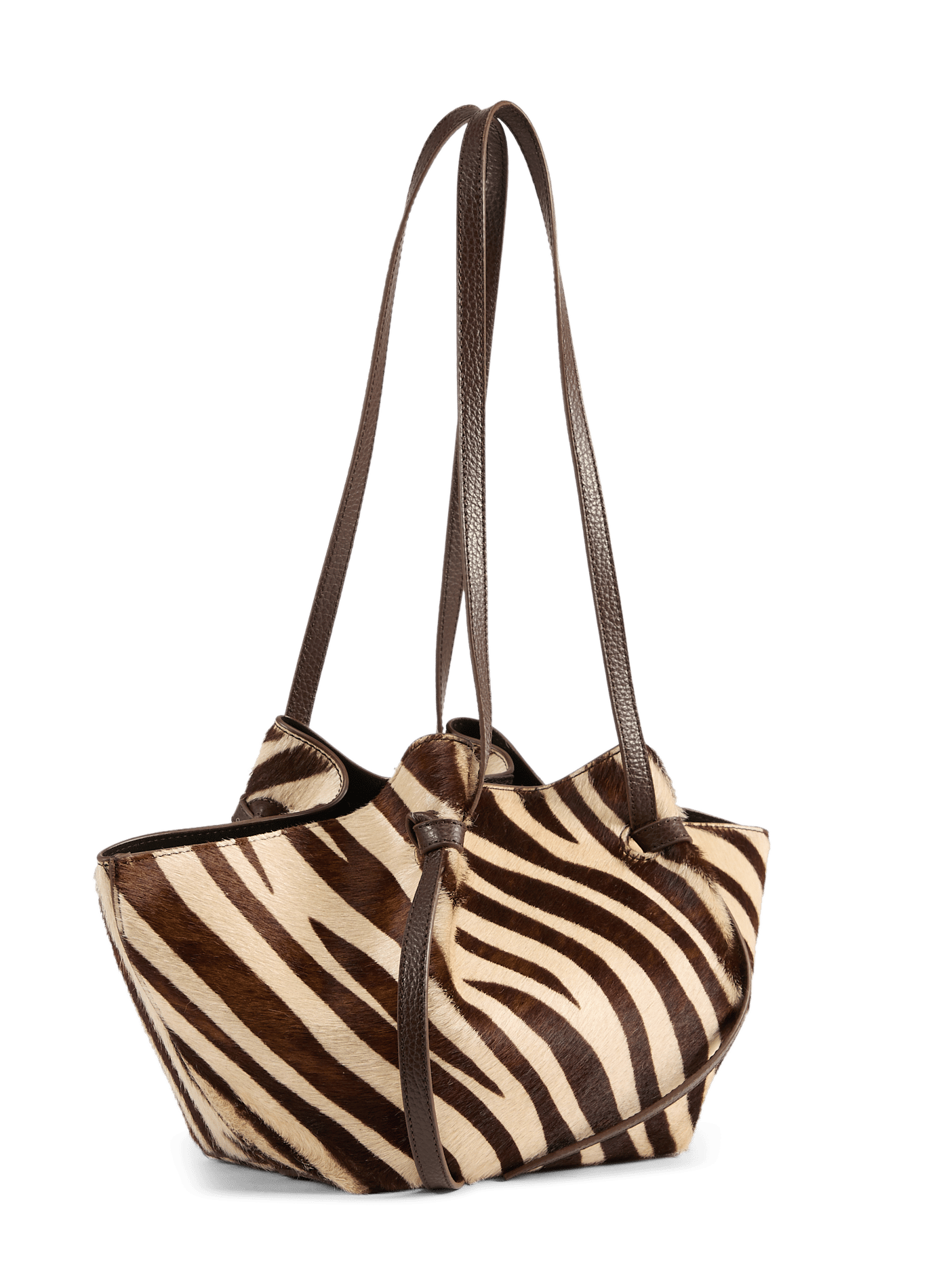 Zebra print leather Mochi bag YUZEFI Multicolour