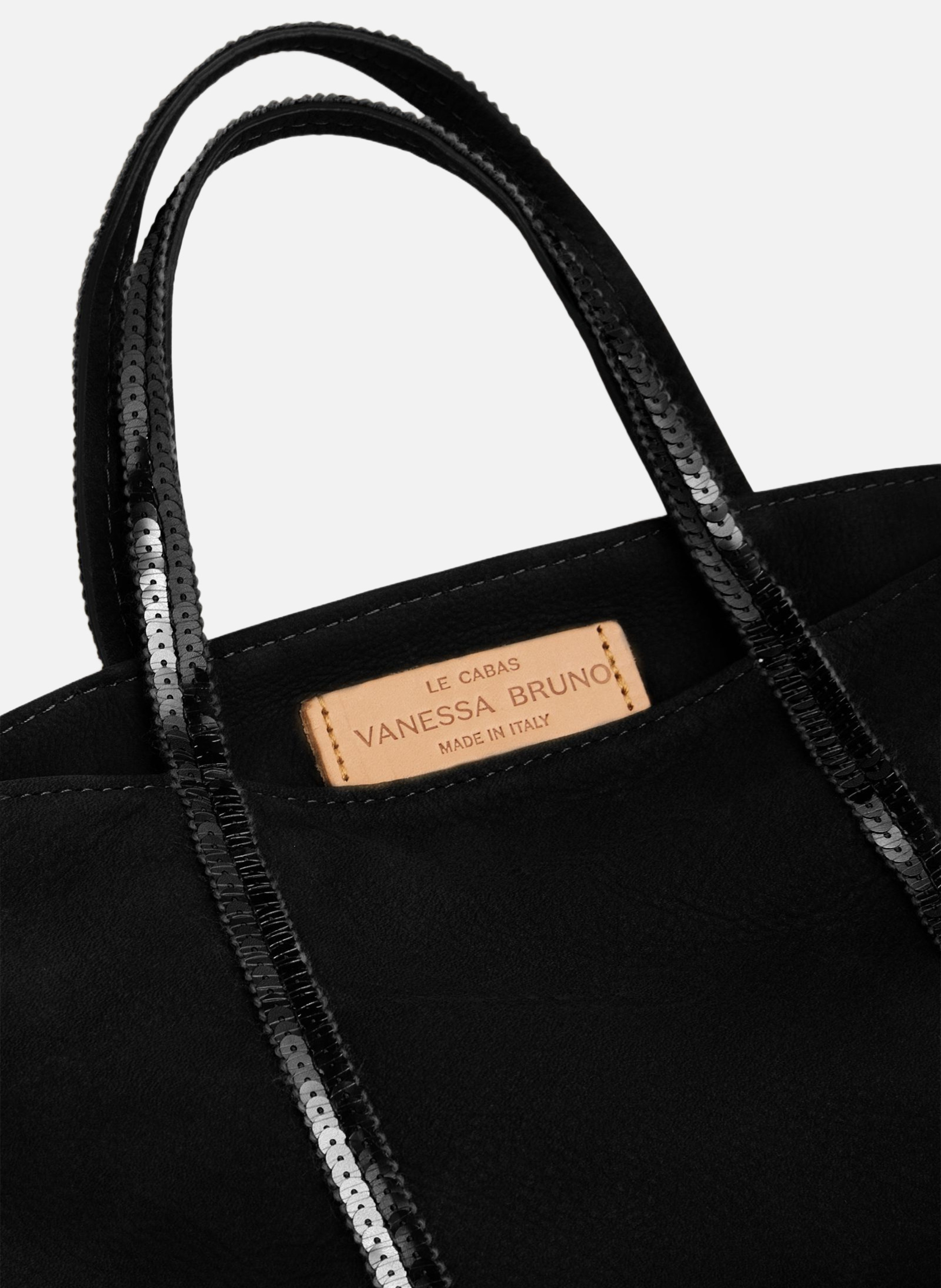 Cabas s en cuir VANESSA BRUNO Noir