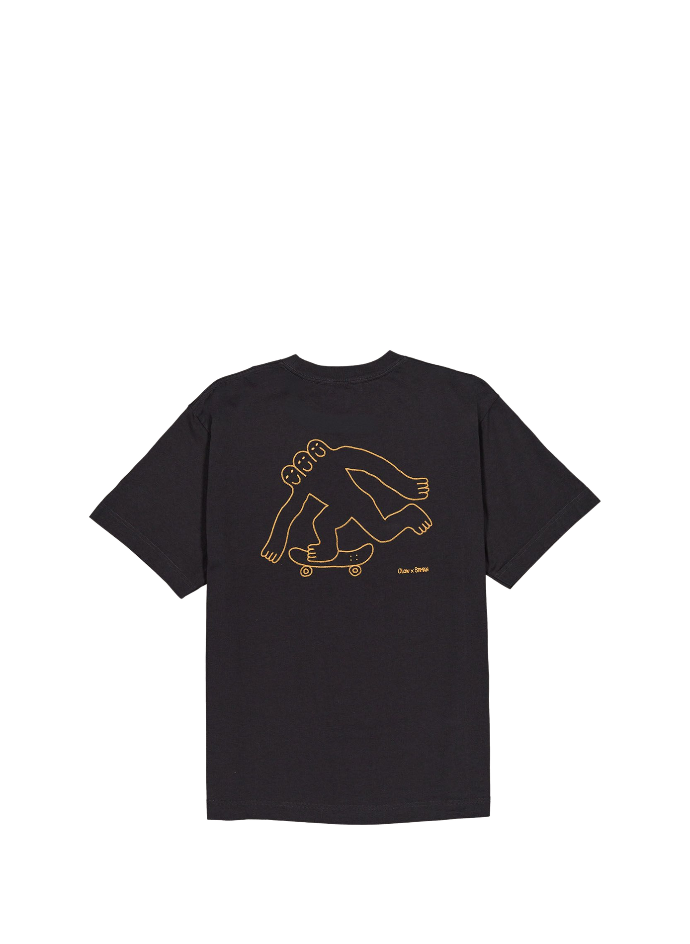 Oversized cotton T-shirt OLOW Black