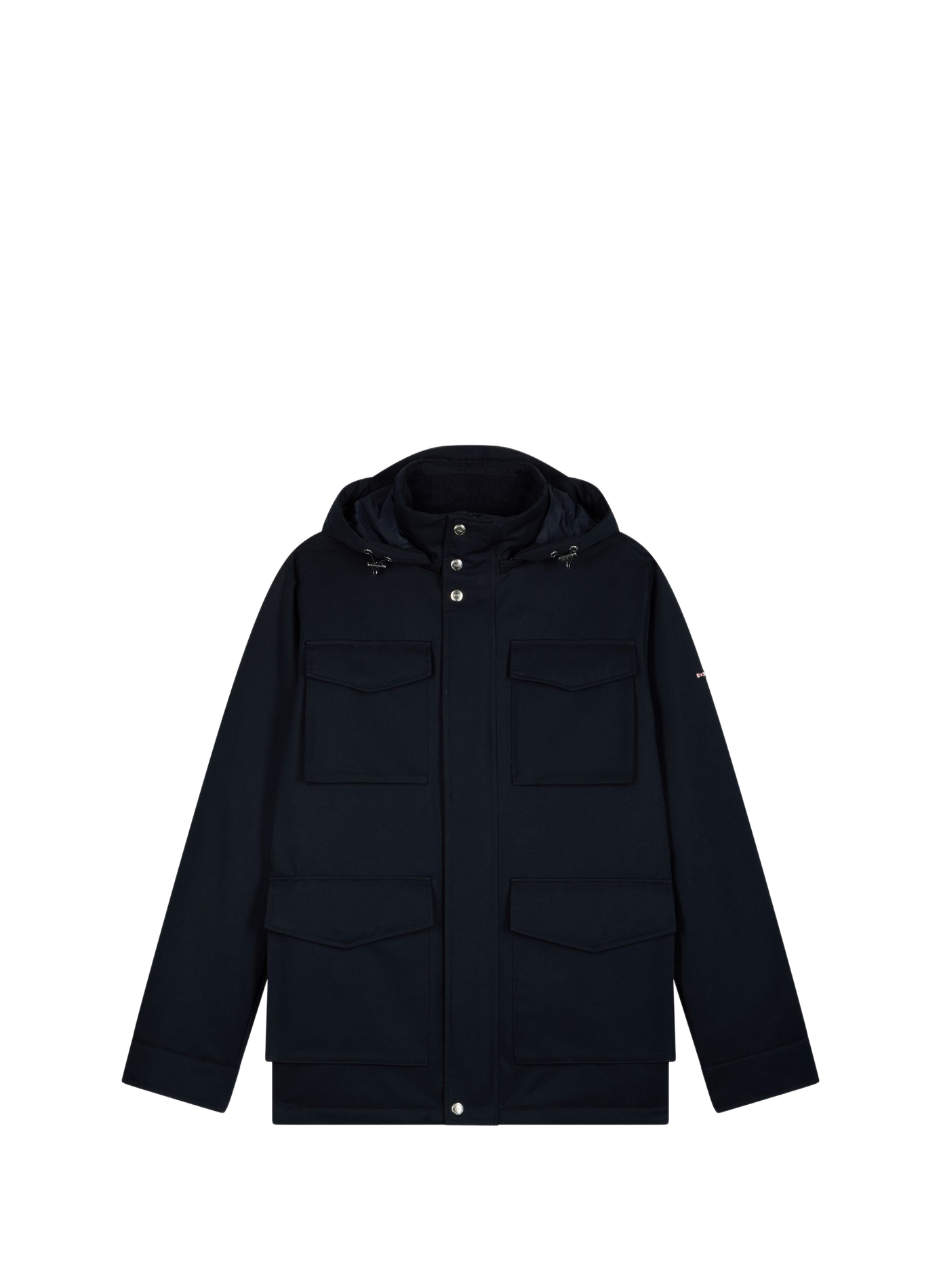 Parka droite col montant  EDEN PARK Blauw